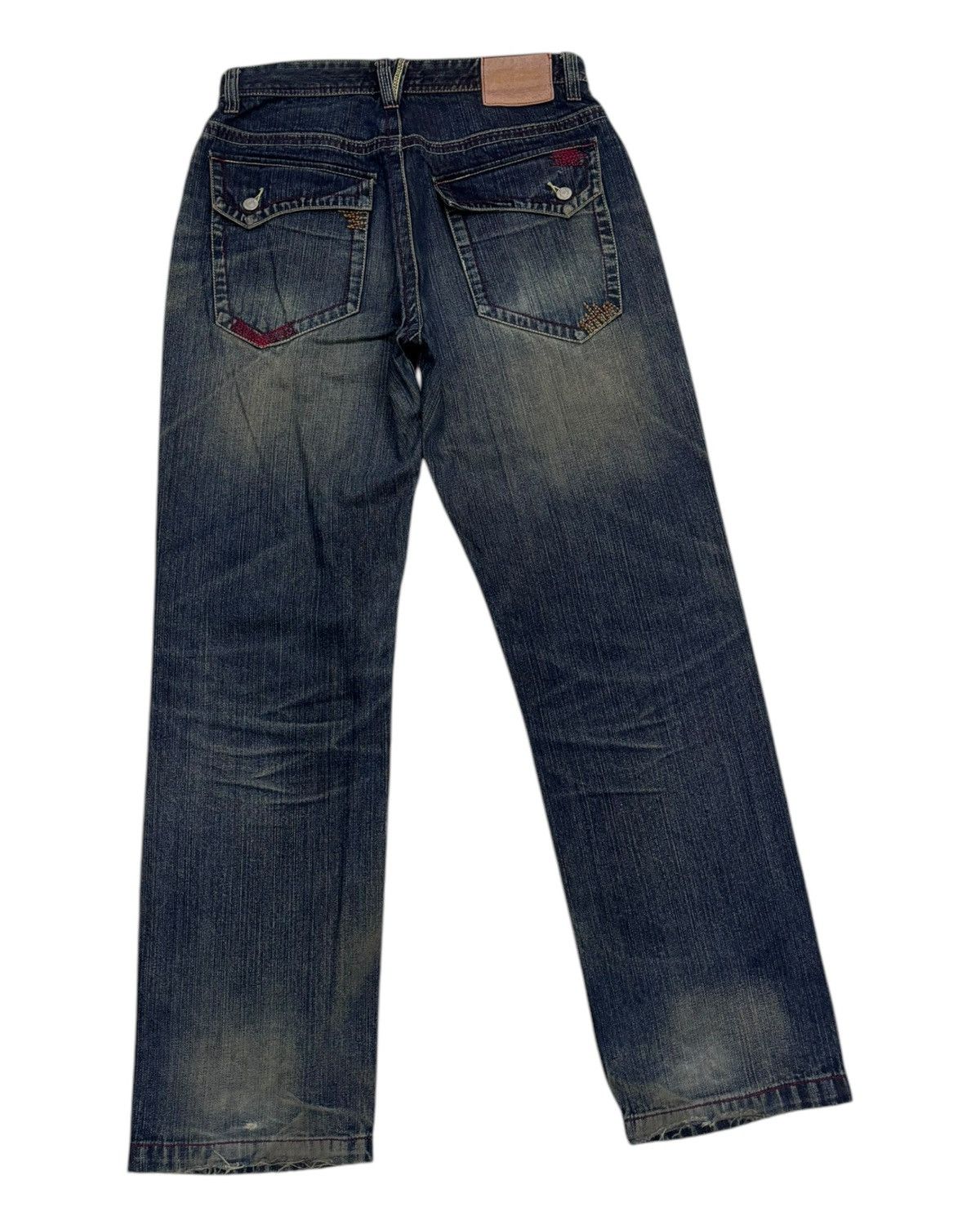 Japanese Brand × Undercover DISTRESSED DENIM RUSTY BAGGY AMORE PURO UNDERCOVER STYE JEAN Size US 32 / EU 48 - 4 Thumbnail