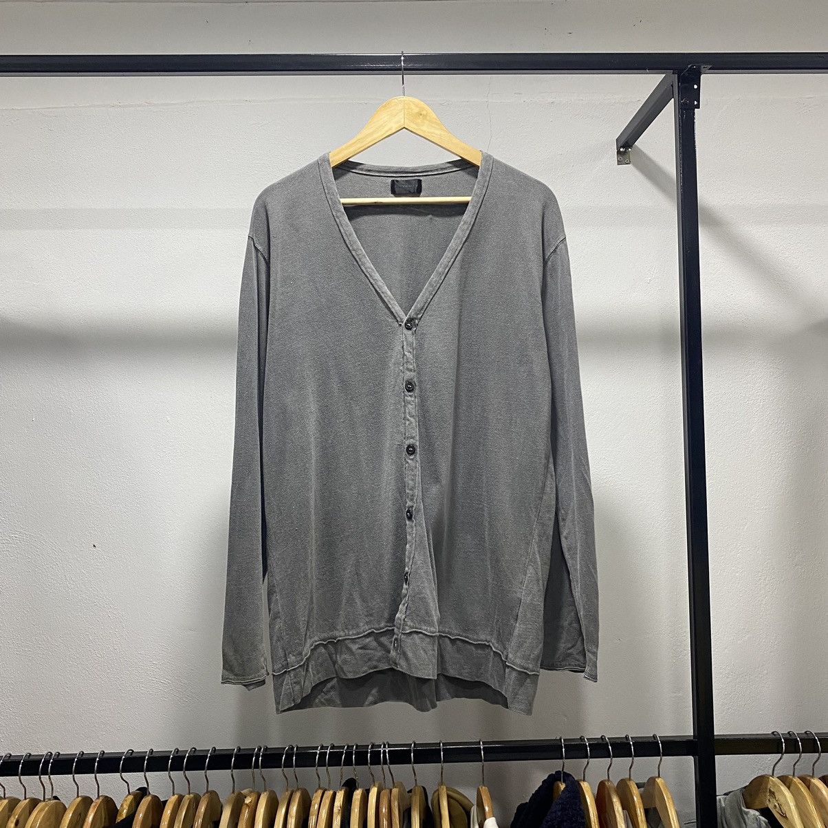 Boycott × Japanese Brand × Le Grande Bleu (L.G.B.) Sick☠️ Boycott Japan Vintage Washed Cardigan Lgb Punk Size US XL / EU 56 / 4 - 1 Thumbnail