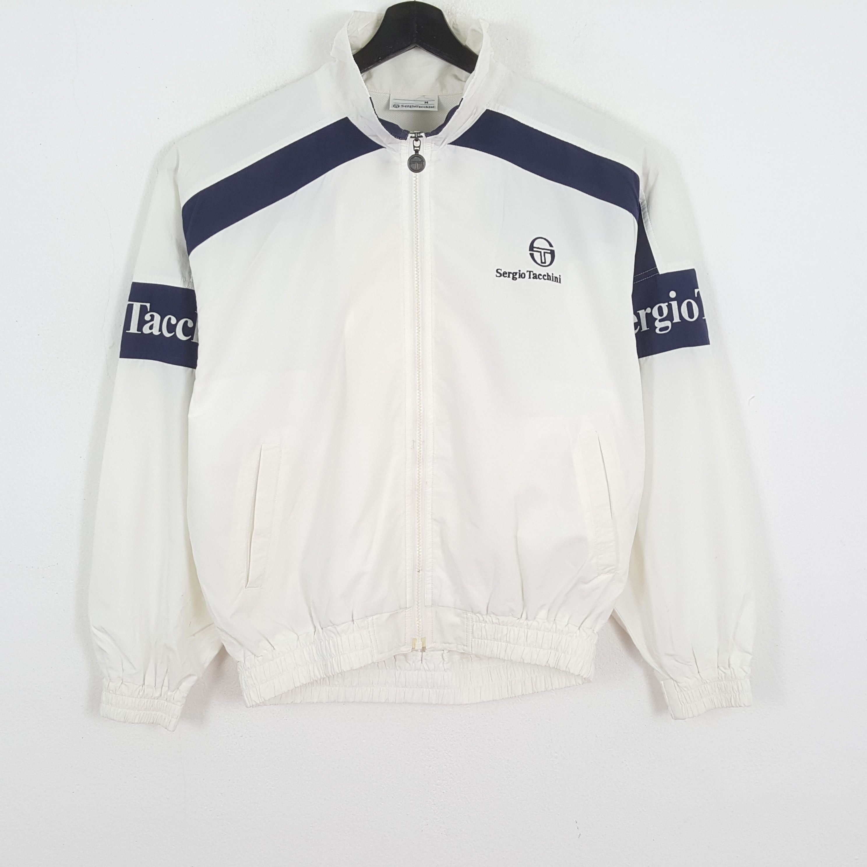 Sergio Tacchini × Vintage SERGIO TACHINI Logo Design Sportswear Style Jacket Size US L / EU 52-54 / 3 - 1 Thumbnail