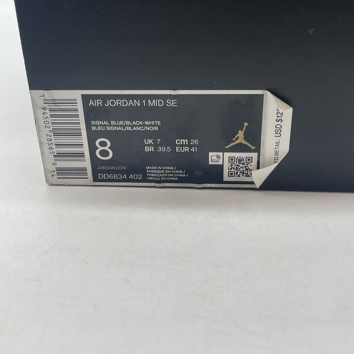 Jordan Brand Air Jordan 1 mid signal blue Size US 8 / EU 41 - 9 Thumbnail