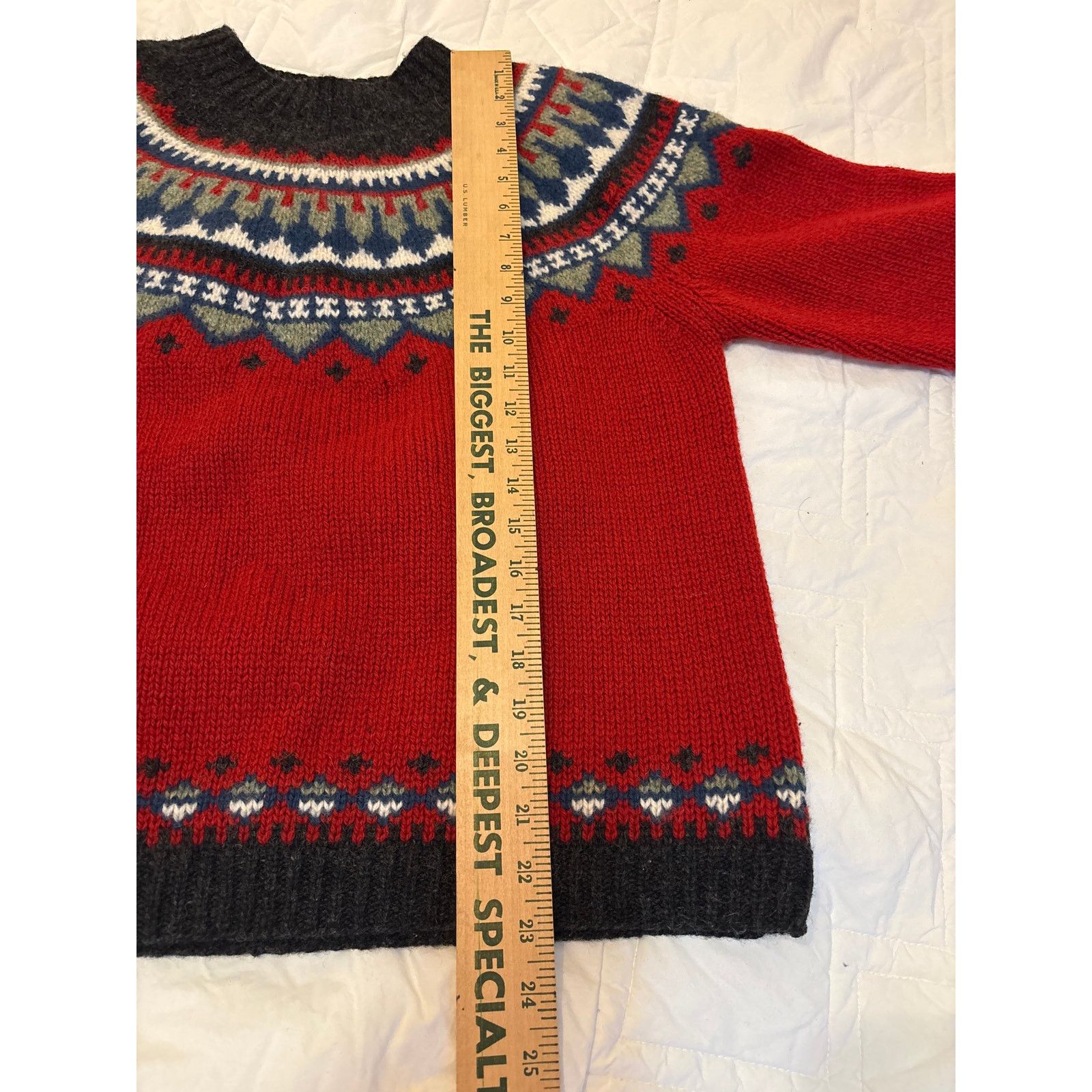 Eddie Bauer Vintage Eddie Bauer Wool Sweater Size M / US 6-8 / IT 42-44 - 3 Thumbnail