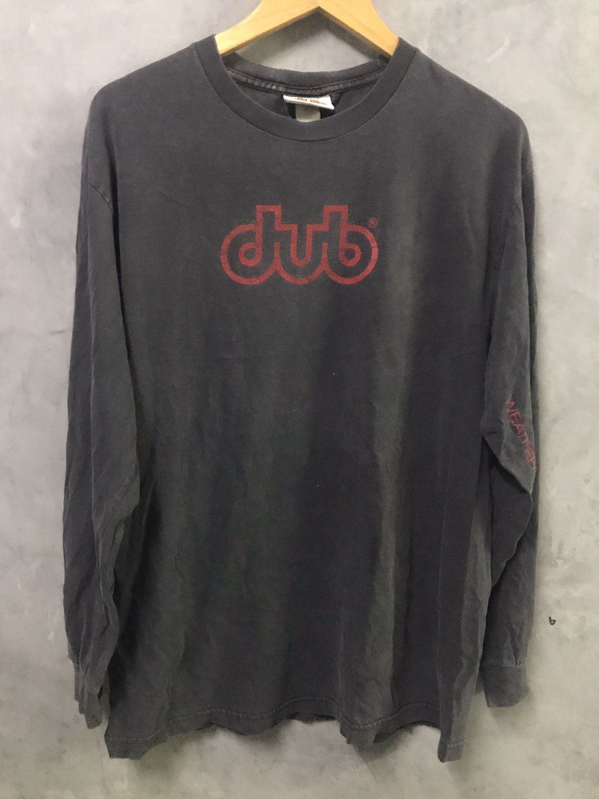 Vintage VTG 1990s/Y2K Dub Brand Weathergear Graphic Crewneck Sweater Size US L / EU 52-54 / 3 - 1 Thumbnail
