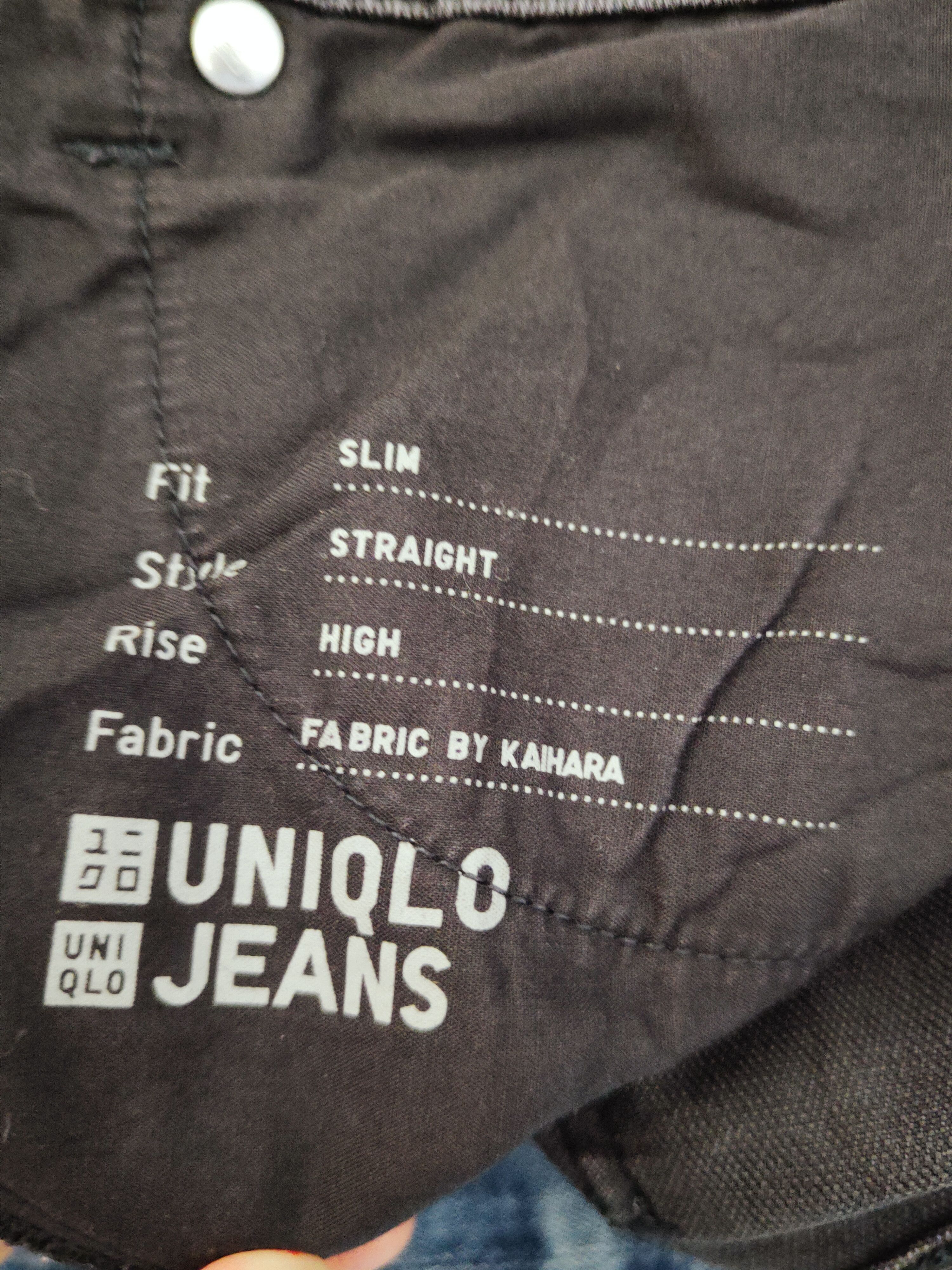 Japanese Brand Uniqlo fabirc by kaihara Black Distressed Ripped Jeans #W609 Size US 30 / EU 46 - 13 Thumbnail