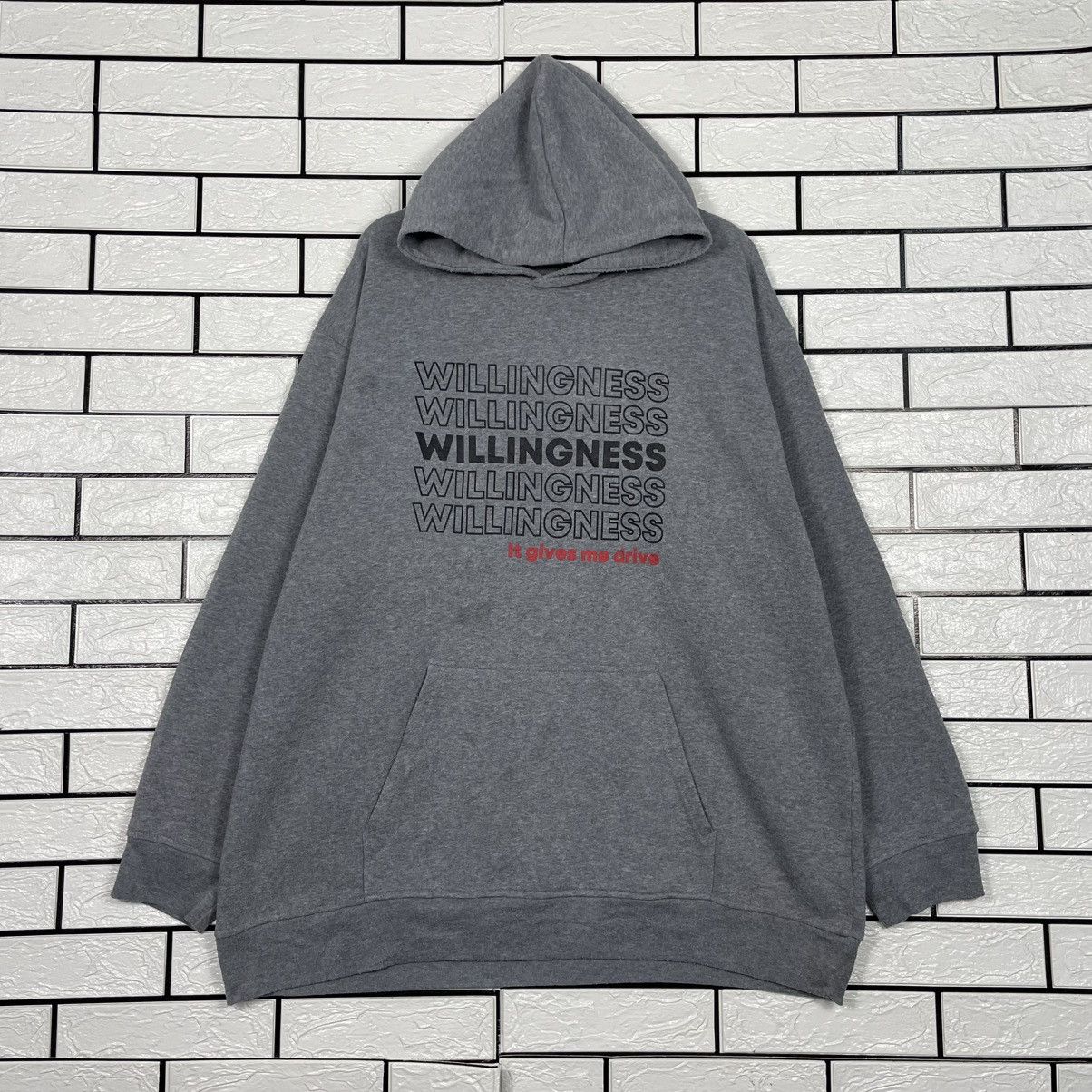 Japanese Brand Japanese Brand Smack Willingness Pullover Hoodie Size US XXL / EU 58 / 5 - 1 Thumbnail