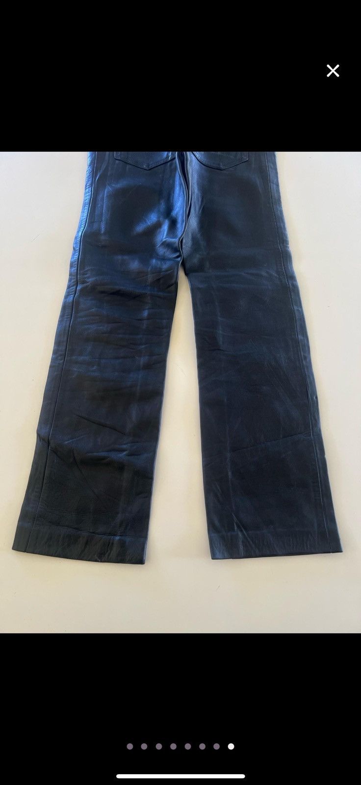 Vintage RARE Vintage Y’2 Riding Monster Leather Pants Size US 28 / EU 44 - 8 Thumbnail