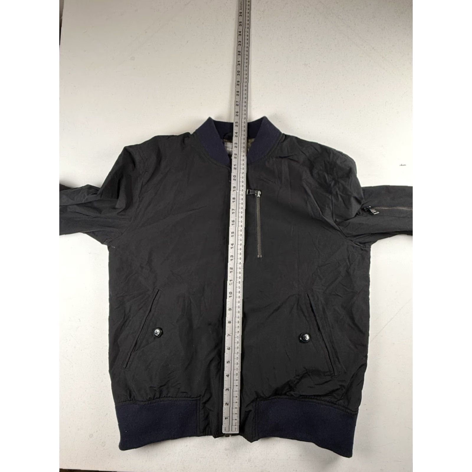 Vintage L.L. Bean Signature Bomber Jacket Black Size M Mens Regular Polyester Jacket Black M Size US M / EU 48-50 / 2 - 6 Thumbnail