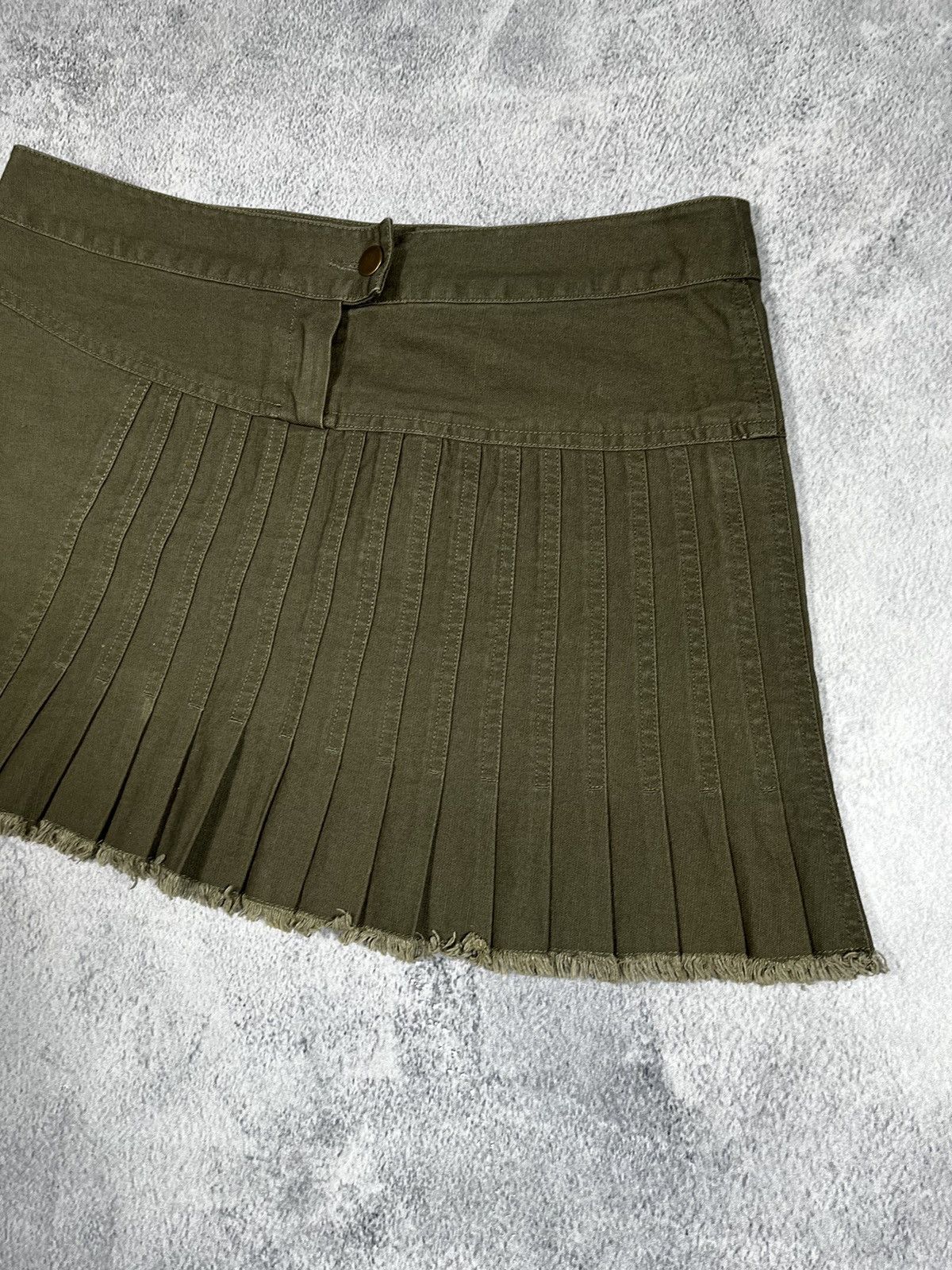 Japanese Brand × Vintage Vintage Y2K Japanese mini skirt streetwear asymmetric Size 28" / US 6 / IT 42 - 3 Thumbnail