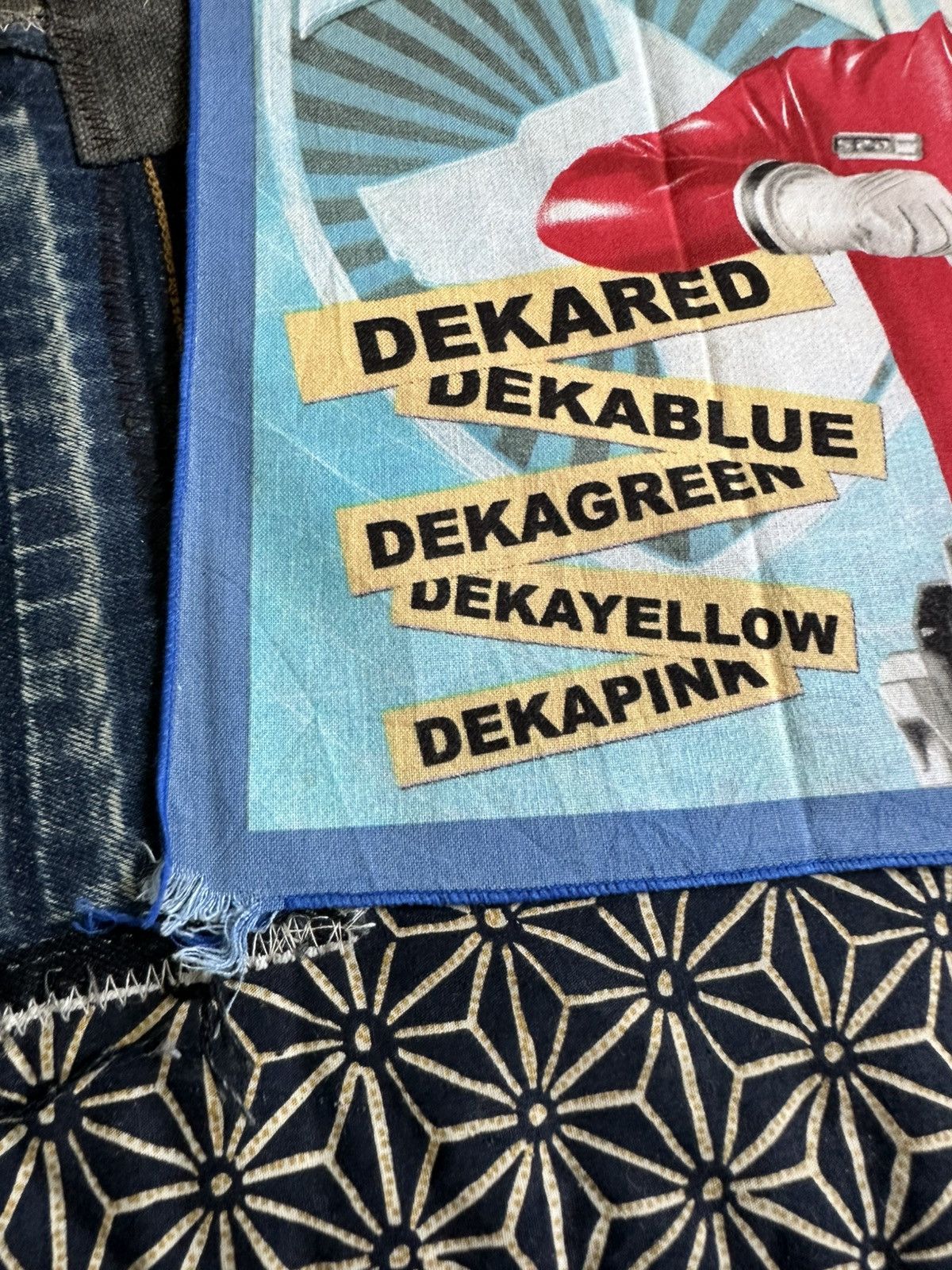 Vintage Dekaranger Bandai Hero Handkerchief/ Neckerchief/ Bandana Size ONE SIZE - 3 Thumbnail
