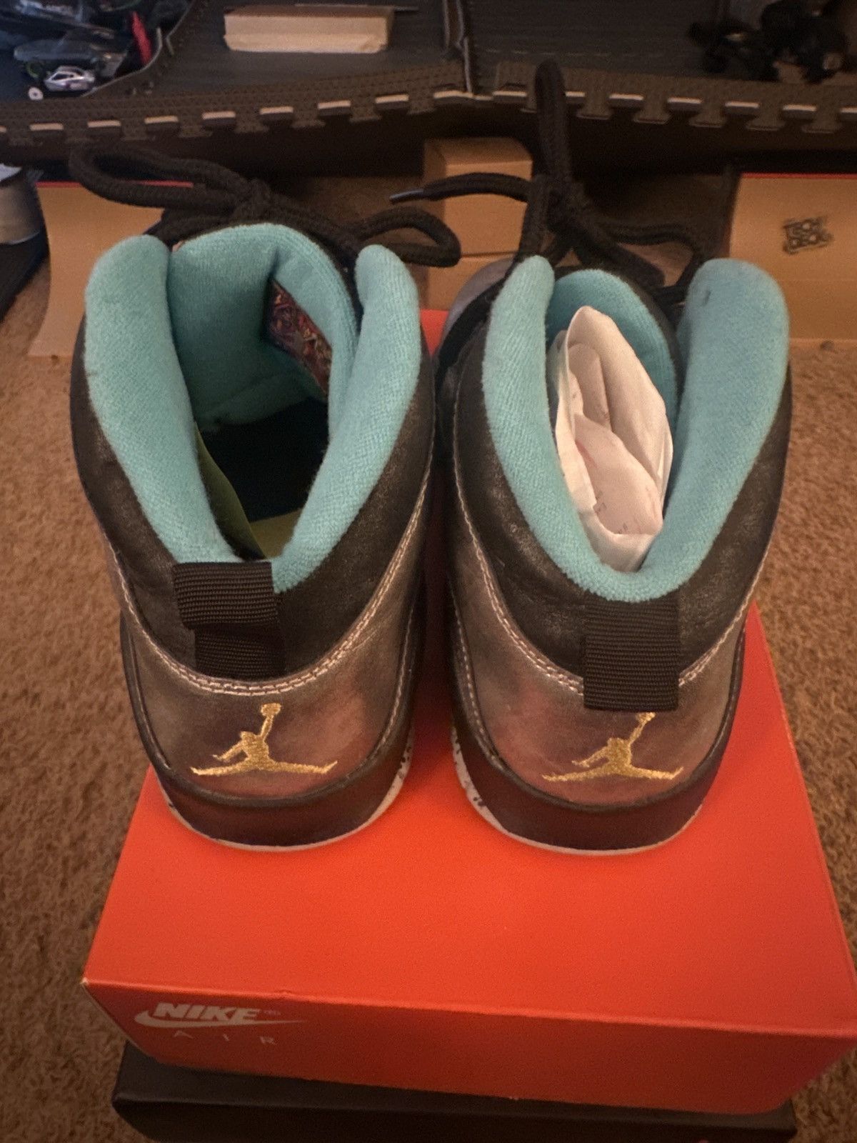 Jordan Brand Air Jordan 10 Retro (Lady Liberty) Size US 8 / EU 41 - 2 Thumbnail