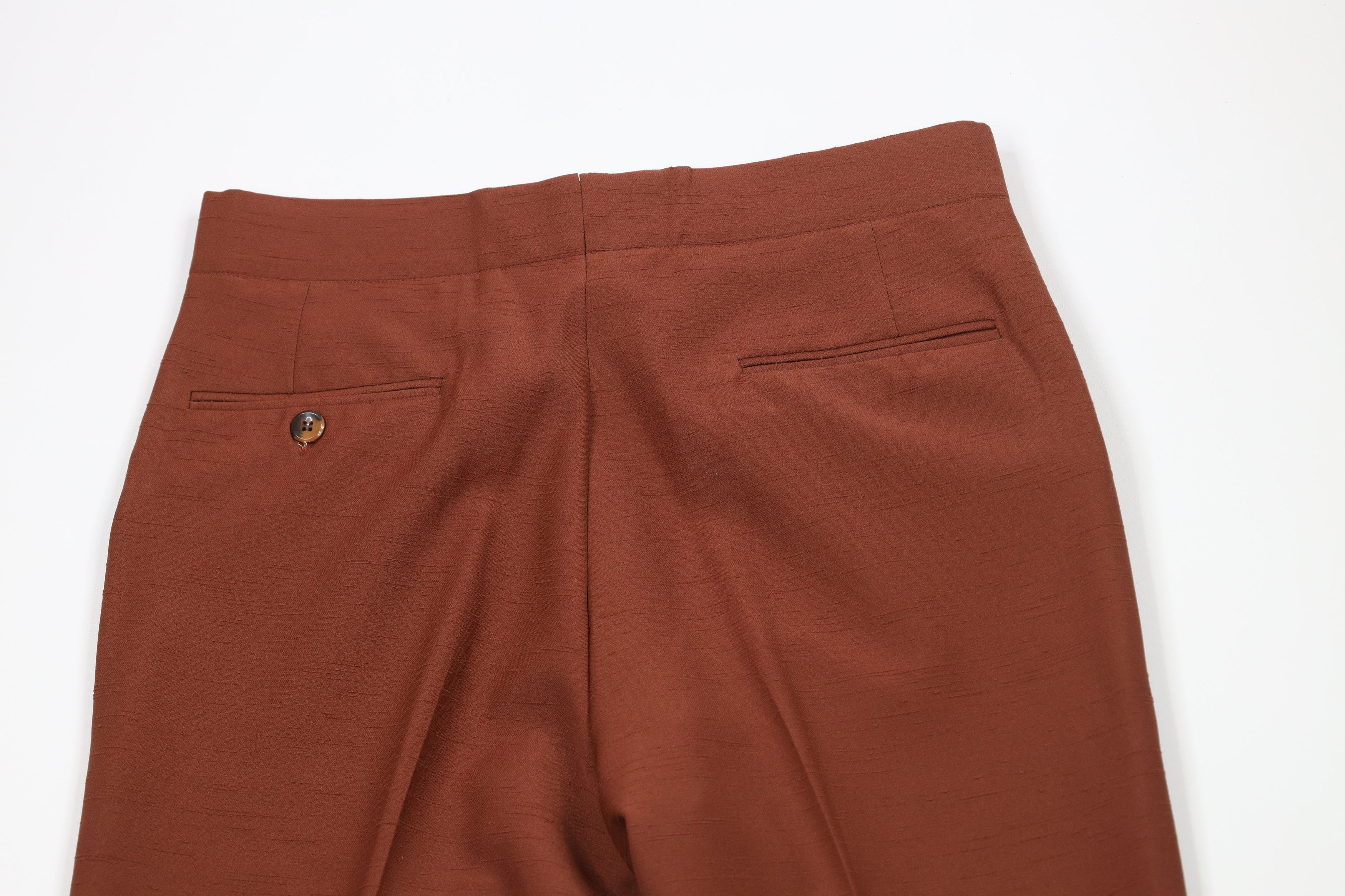 Vintage Vintage 60s 70s Streetwear Wide Leg Chino Pants Orange USA Size US 32 / EU 48 - 10 Thumbnail