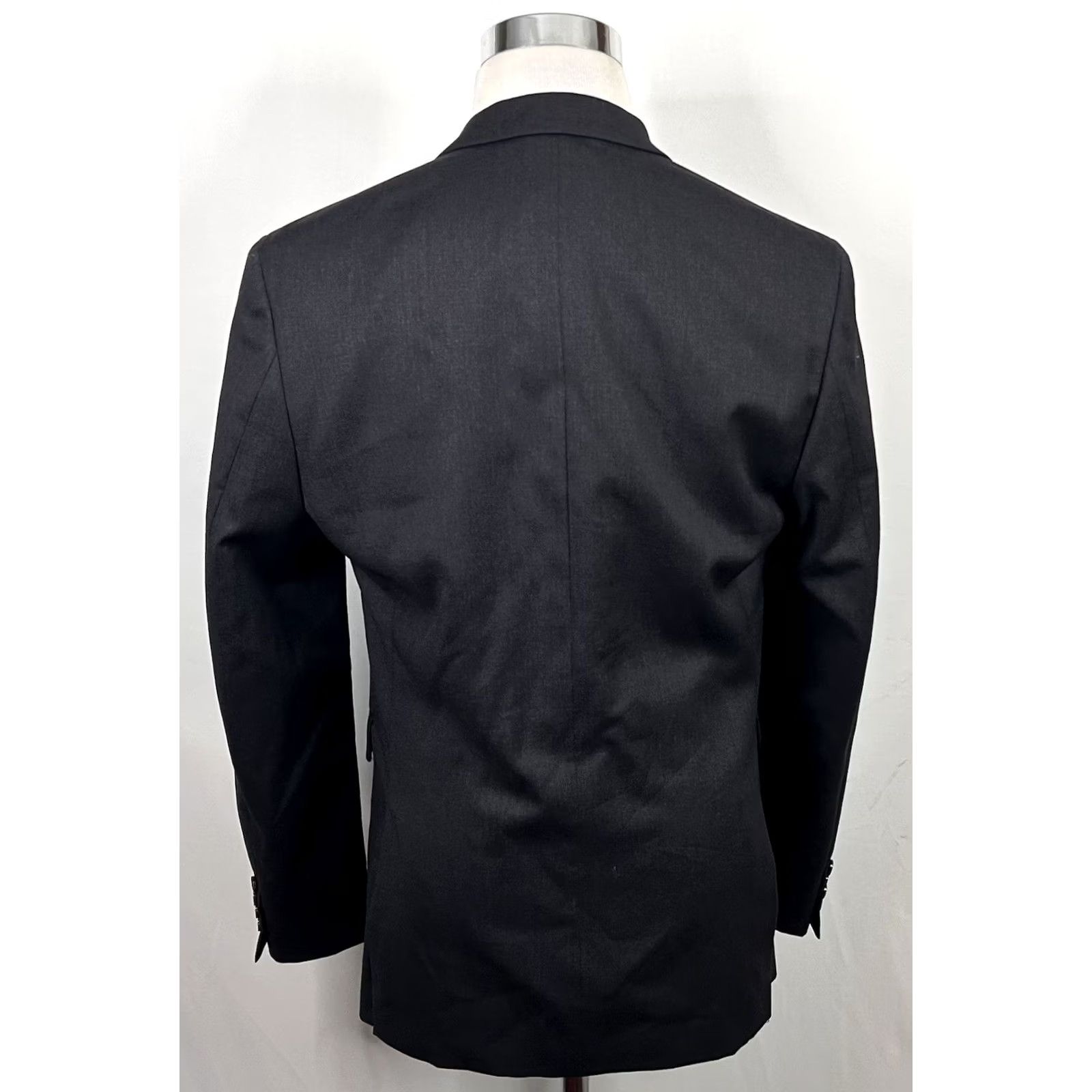 Bar III Bar III Sport Coat 40R Extra Slim Fit 100% Wool Charcoal Gray Two Button Vented Mens Size US XS / EU 42 / 0 - 6 Thumbnail