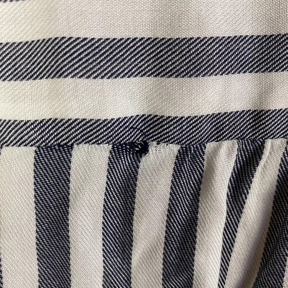 Madewell Madewell Button Up Top Women's XS Striped Half Sleeve Size XS / US 0-2 / IT 36-38 - 8 Thumbnail