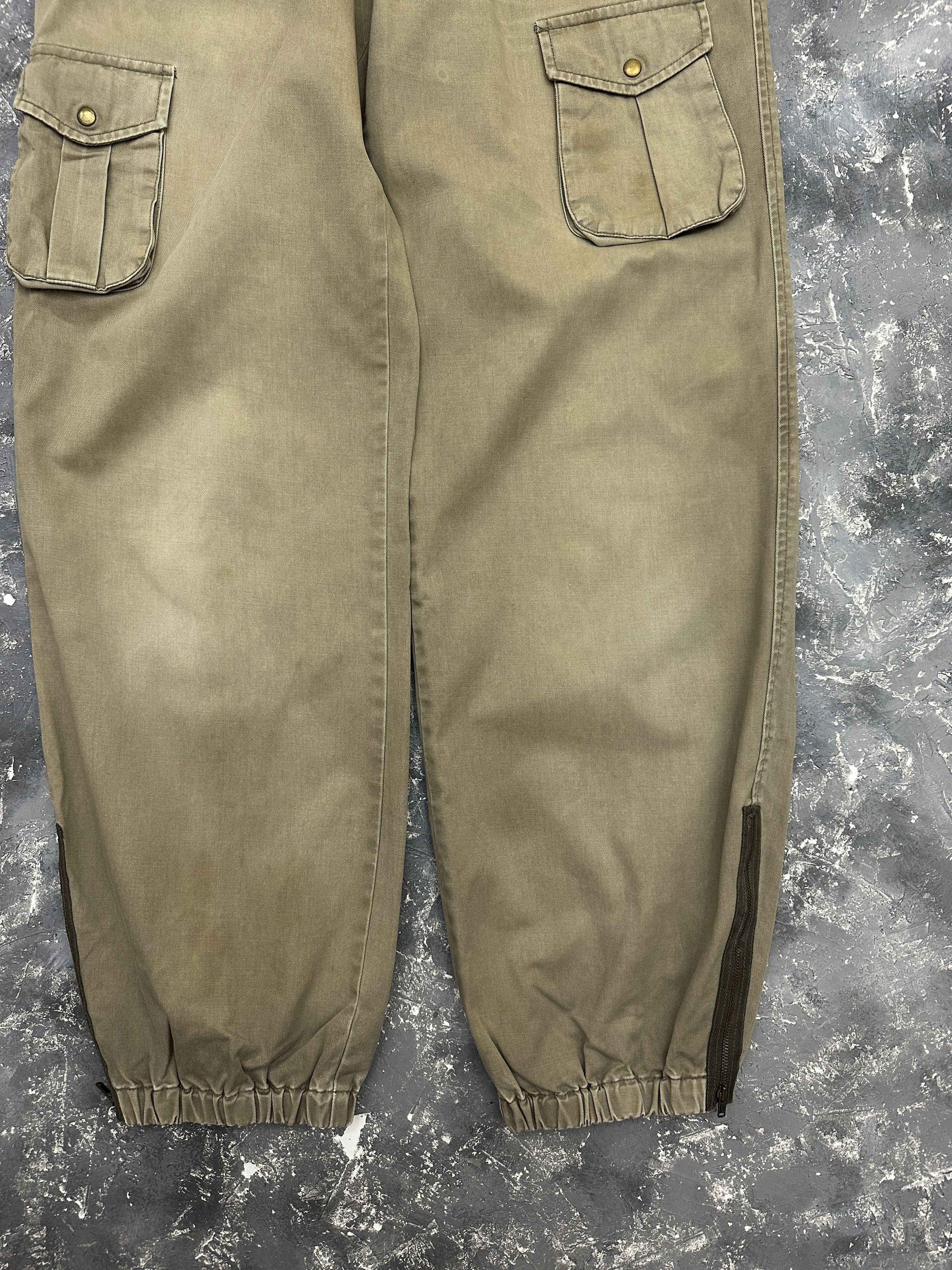 Japanese Brand × Vintage vintage y2k 90s military multi pocket baggy cargo pants Size US 30 / EU 46 - 3 Thumbnail