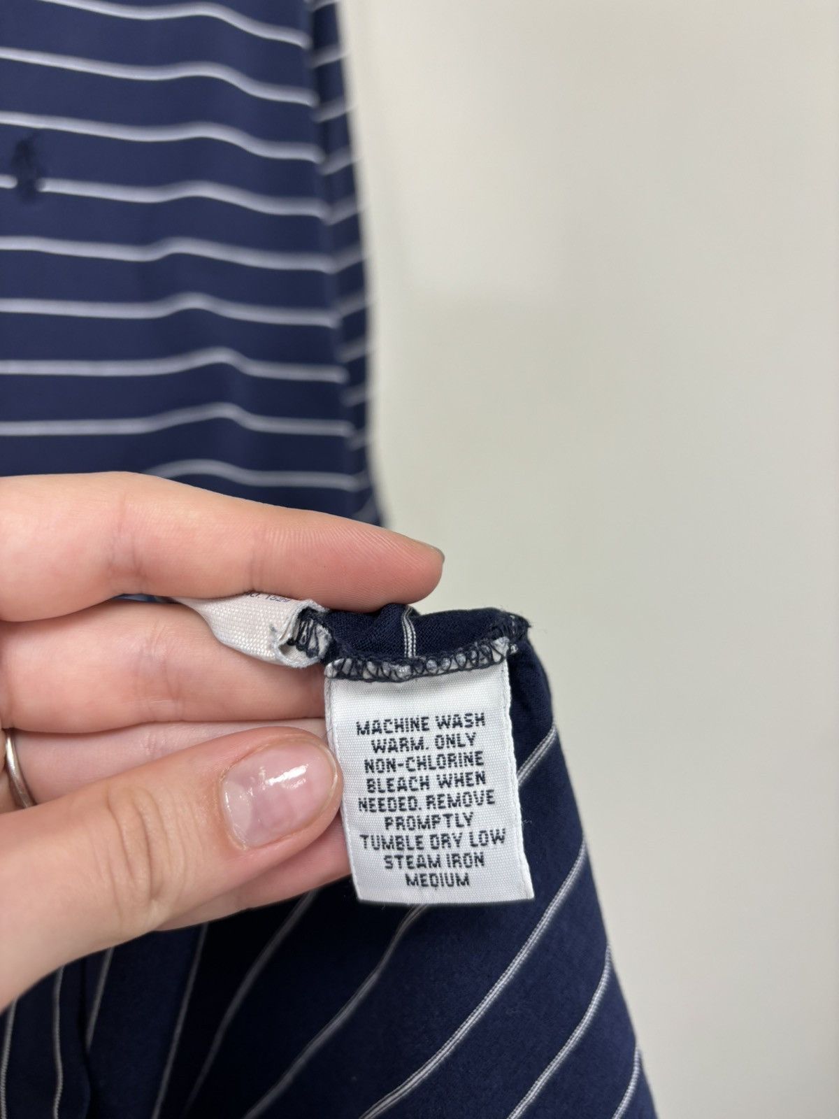 Polo Ralph Lauren Vintage Polo Golf Ralph Lauren Men’s Striped Navy Polo Shirt Size US L / EU 52-54 / 3 - 10 Thumbnail
