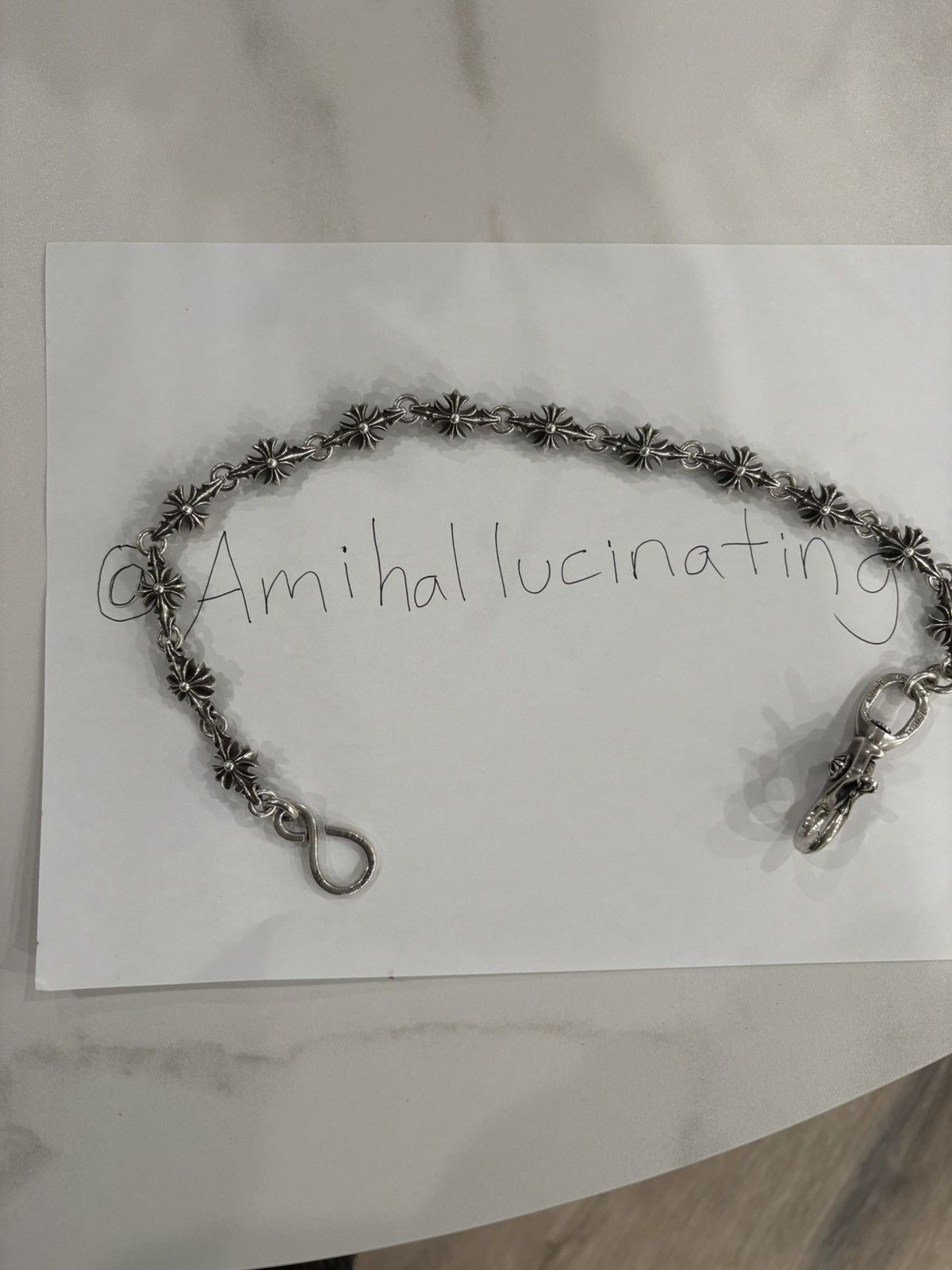 Chrome Hearts Chrome Hearts plus cross wallet chain Size ONE SIZE - 3 Thumbnail