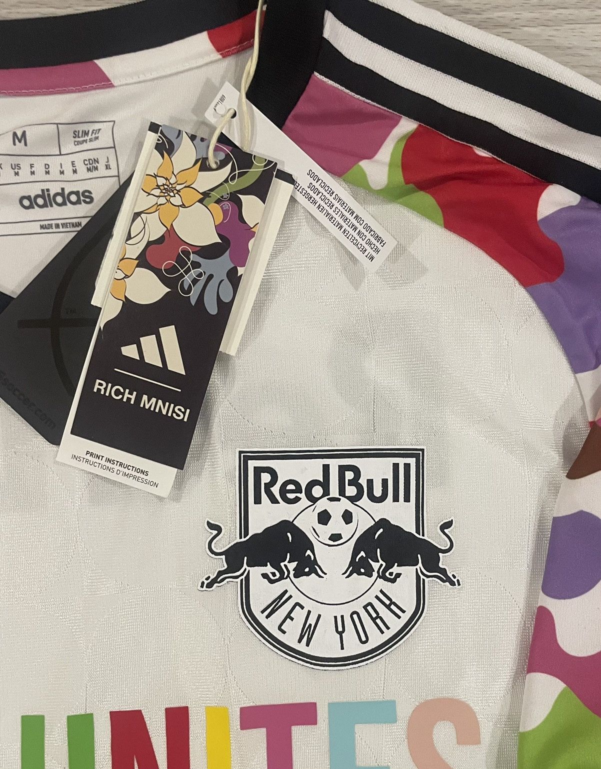 Adidas New! Adidas 2022/23 Red Bull New York Jersey Men’s Medium Size US M / EU 48-50 / 2 - 3 Thumbnail