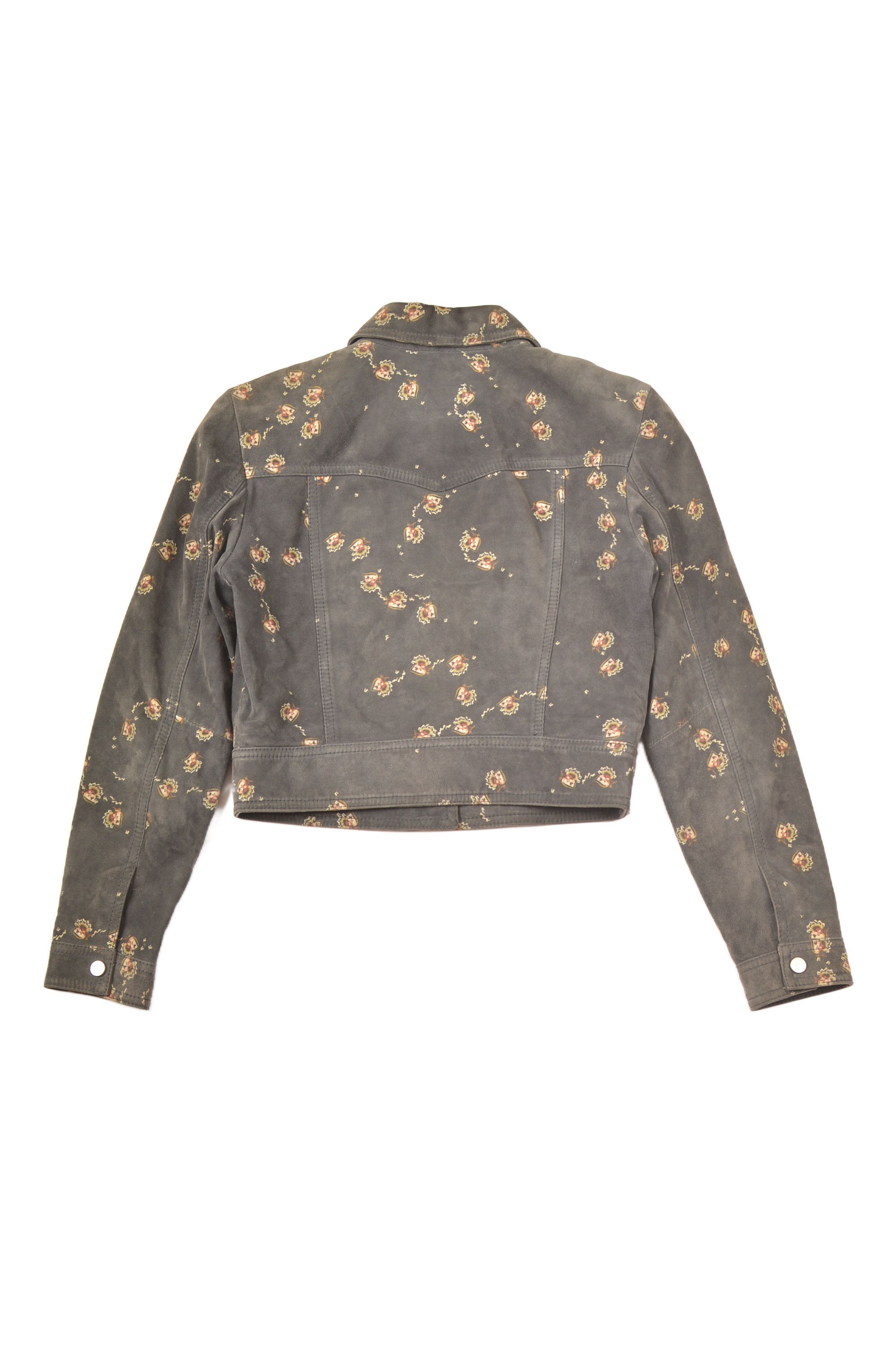 Allsaints Allsaints W's Fraise Lamb Leather Biker Jacket Size XS / US 0-2 / IT 36-38 - 7 Thumbnail