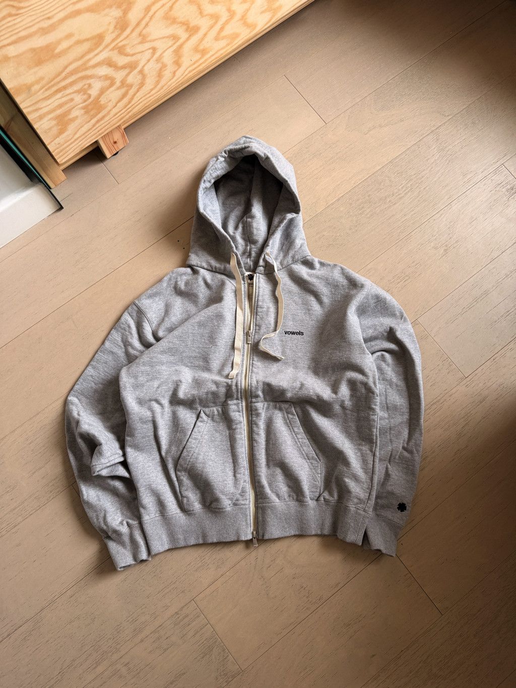 Other VOWELS: Zip Grey Sweatshirt Size US S / EU 44-46 / 1 - 1 Thumbnail