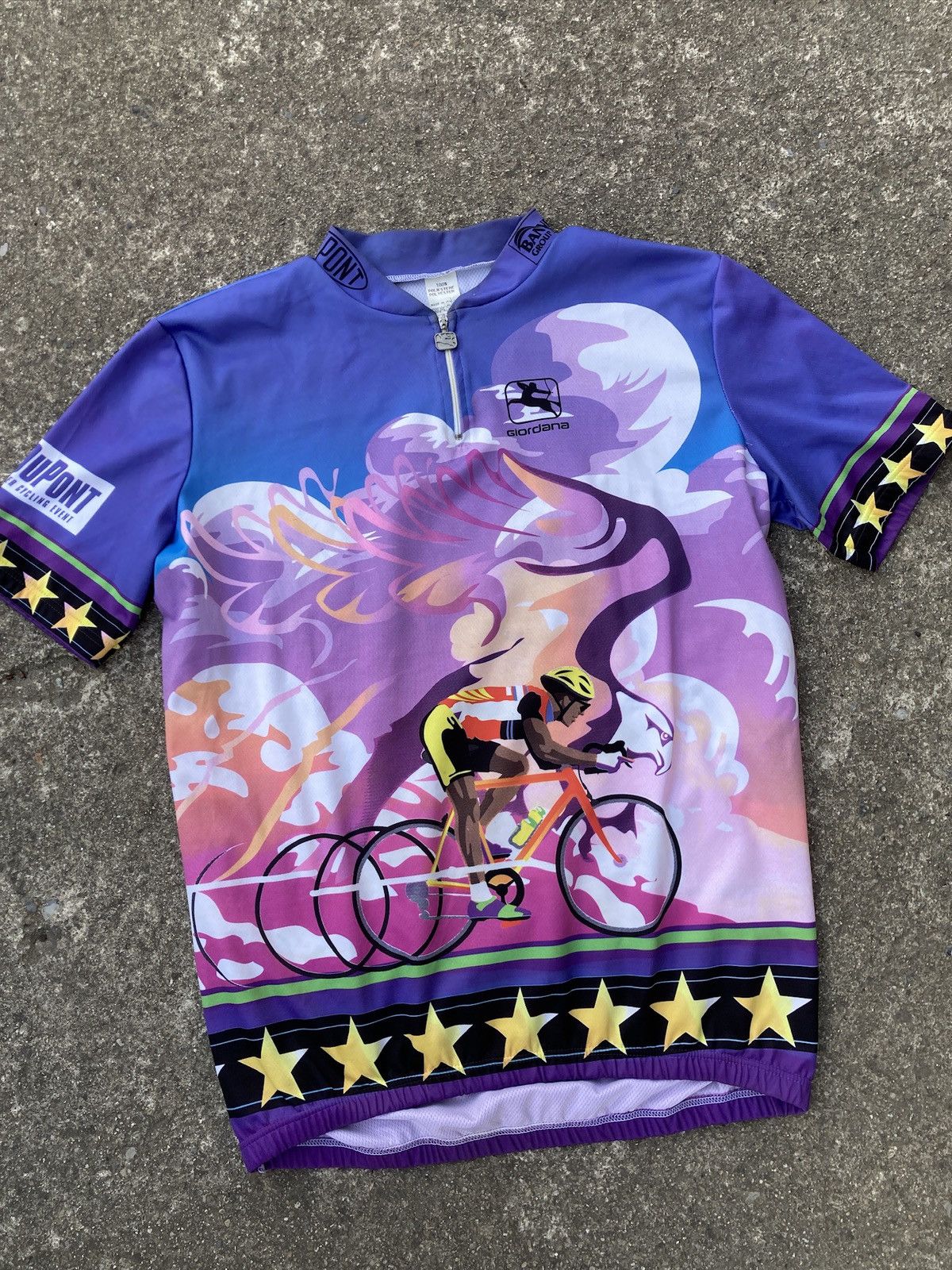 Japanese Brand × Vintage 90s Vintage Giordana bike eagle jersey Size US XL / EU 56 / 4 - 2 Thumbnail