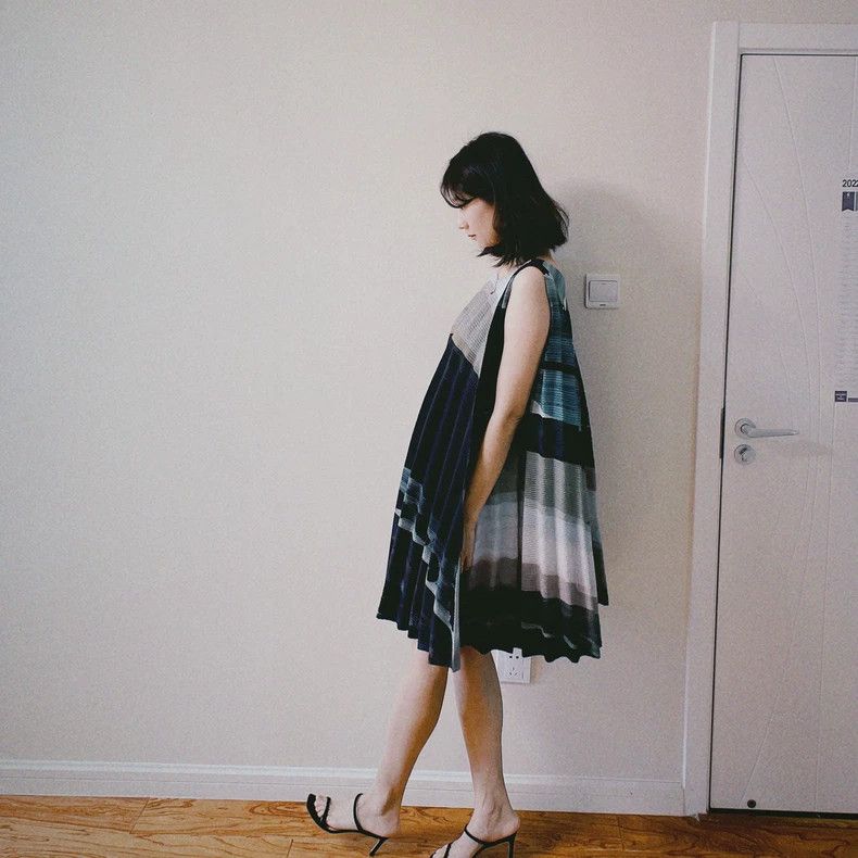 Issey Miyake Issey Miyake Ink-wash dress Size M / US 6-8 / IT 42-44 - 2 Thumbnail