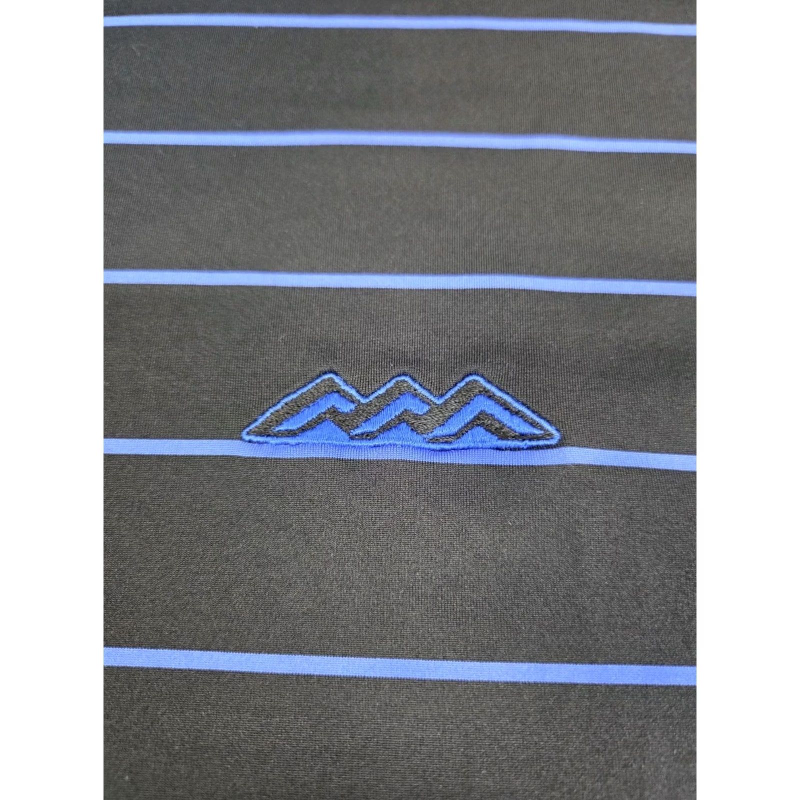 Peter Millar PETER MILLAR Summer Comfort Polo Black/Blue Striped Size L Mens Regular Short Sleeve Golf Polo Size US L / EU 52-54 / 3 - 6 Thumbnail