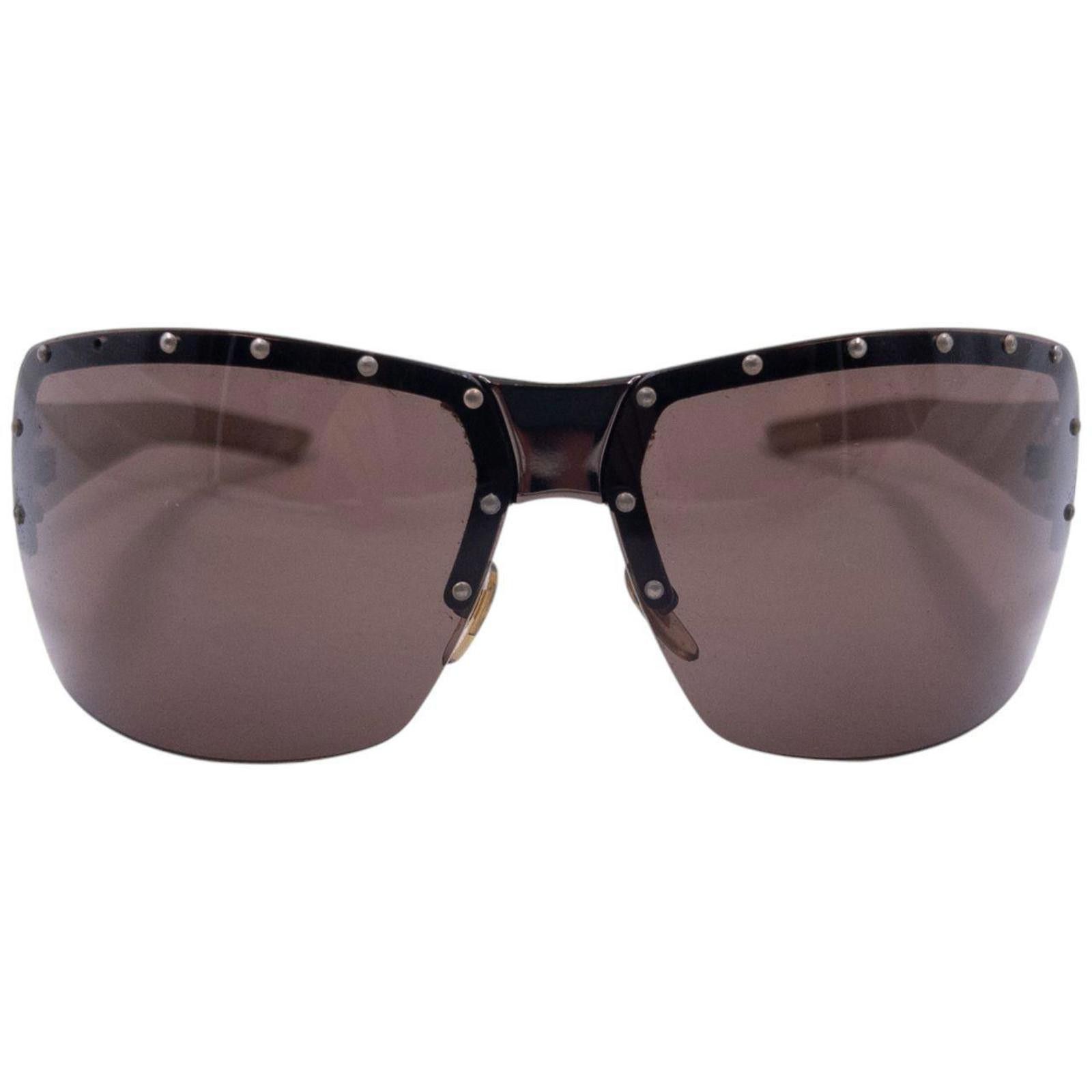 Gucci Vintage Gucci Monogram Sunglasses Size ONE SIZE - 2 Thumbnail