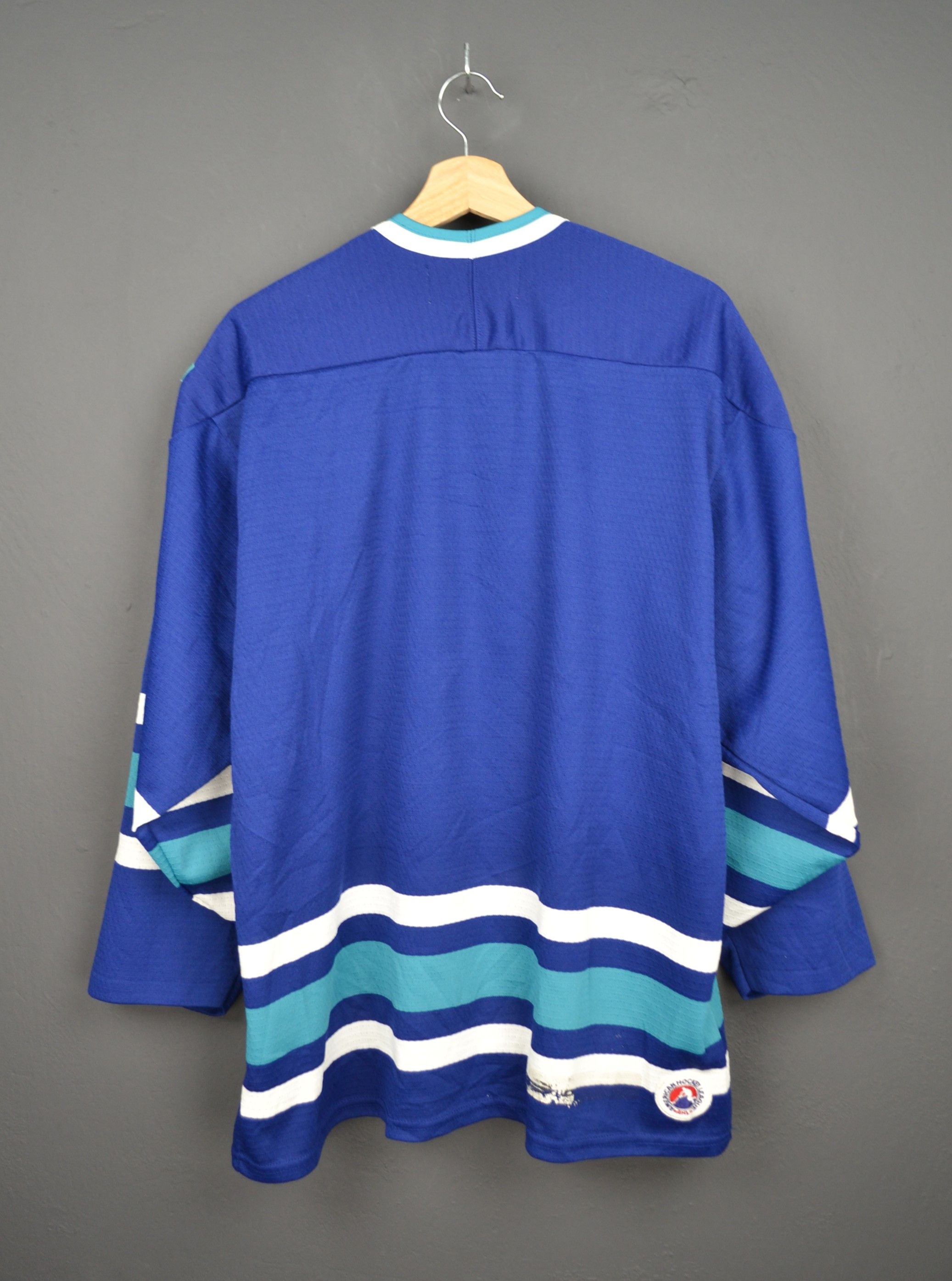 Vintage Bauer AHL Worcester Icecats M Jersey Vintage Made in Canada Size US M / EU 48-50 / 2 - 7 Thumbnail