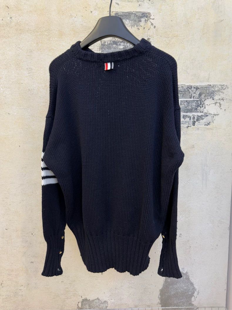 Thom Browne Thom Browne A pure wool sweater Size US M / EU 48-50 / 2 - 4 Thumbnail