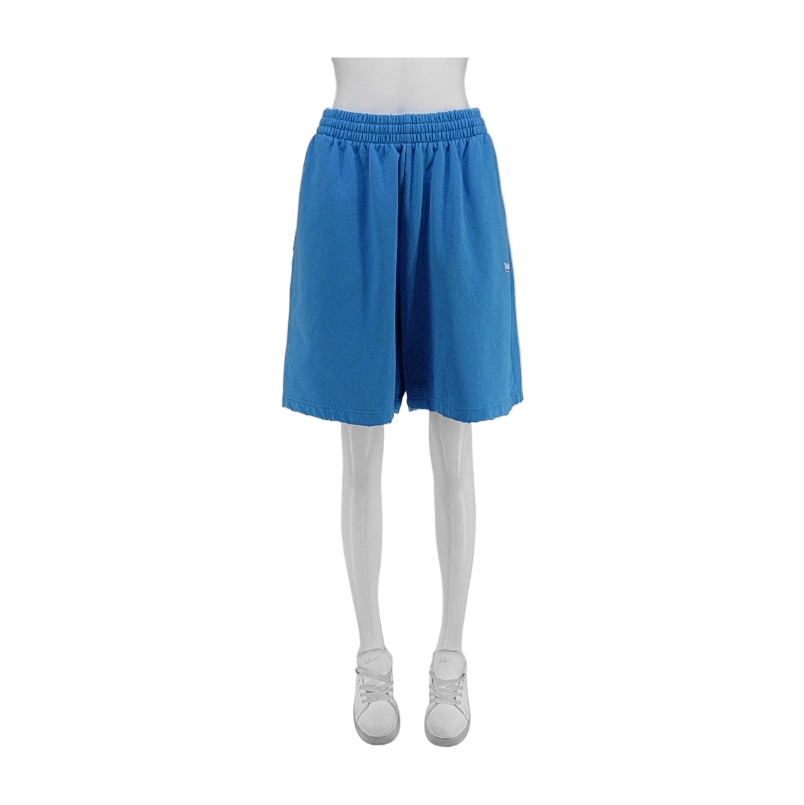Balenciaga Balenciaga Blue Cotton Shorts Size M Size US 32 / EU 48 - 1 Thumbnail