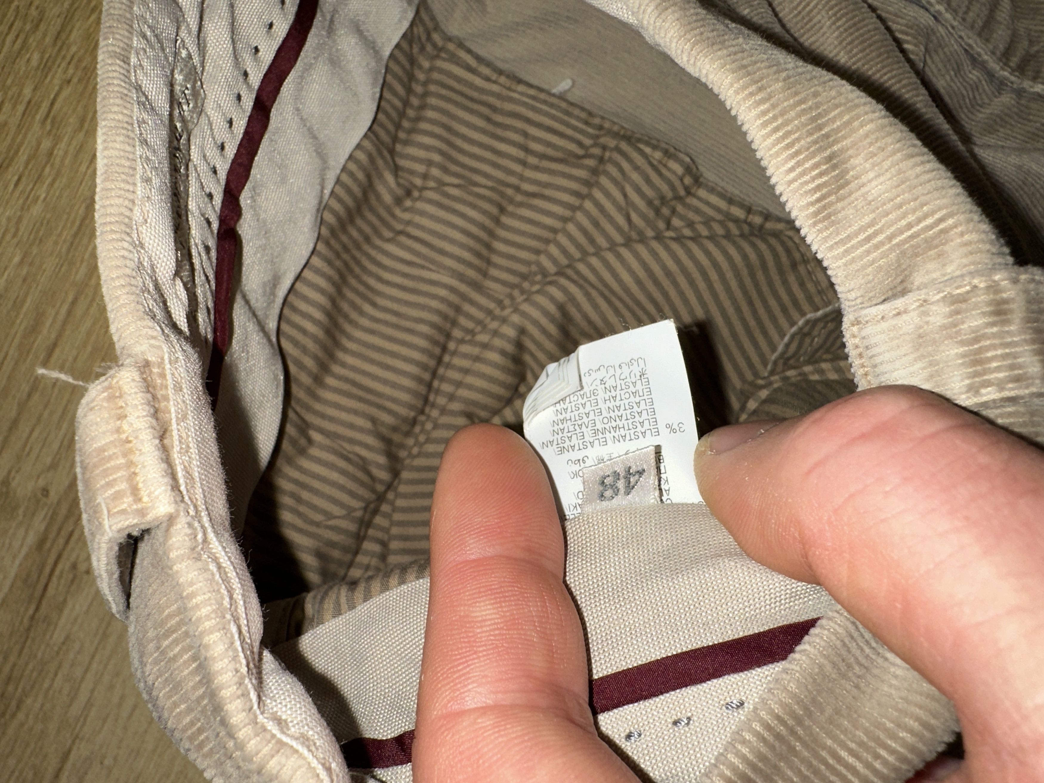 Brunello Cucinelli Brunello Cucinelli Corduroy Traditional Fit Pants Size 48 Size US 32 / EU 48 - 9 Thumbnail