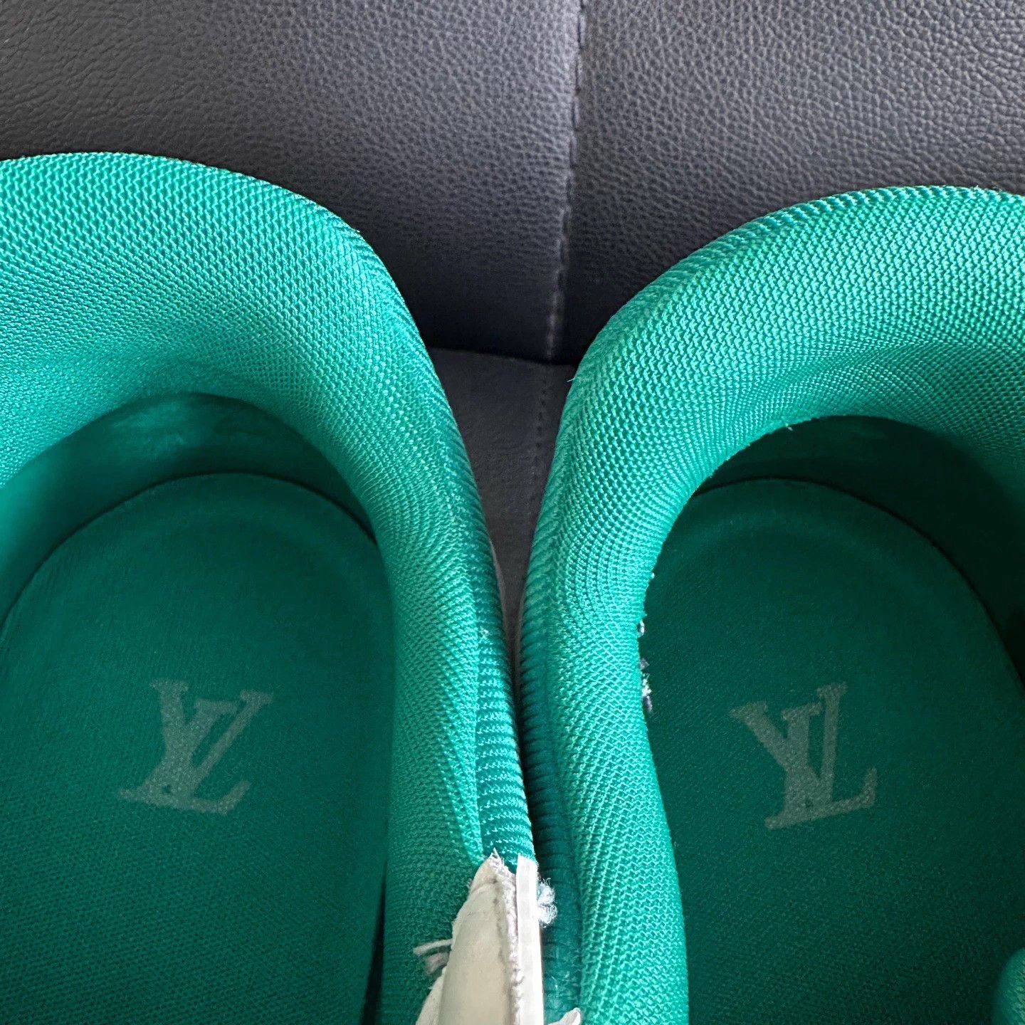 Louis Vuitton LV 25 Trainer Calf Low Green EU8.5 99New Size US 9.5 / EU 42-43 - 7 Thumbnail