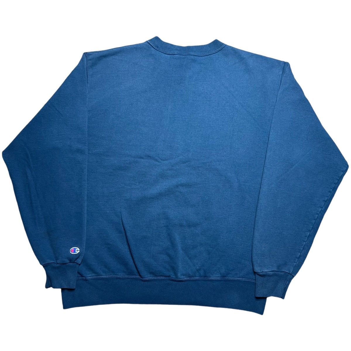 Champion × Vintage 90s Champion Blue Athletic Apparel Embroidered Sweatshirt Size US XL / EU 56 / 4 - 3 Thumbnail