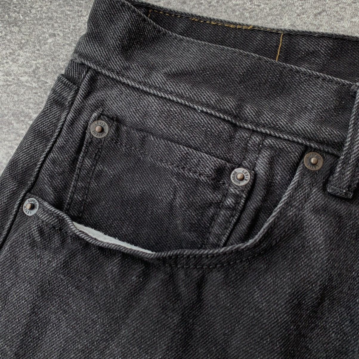 Levi's × Supreme Supreme x Levi’s Black Wash Denim Jeans Size US 31 - 9 Thumbnail