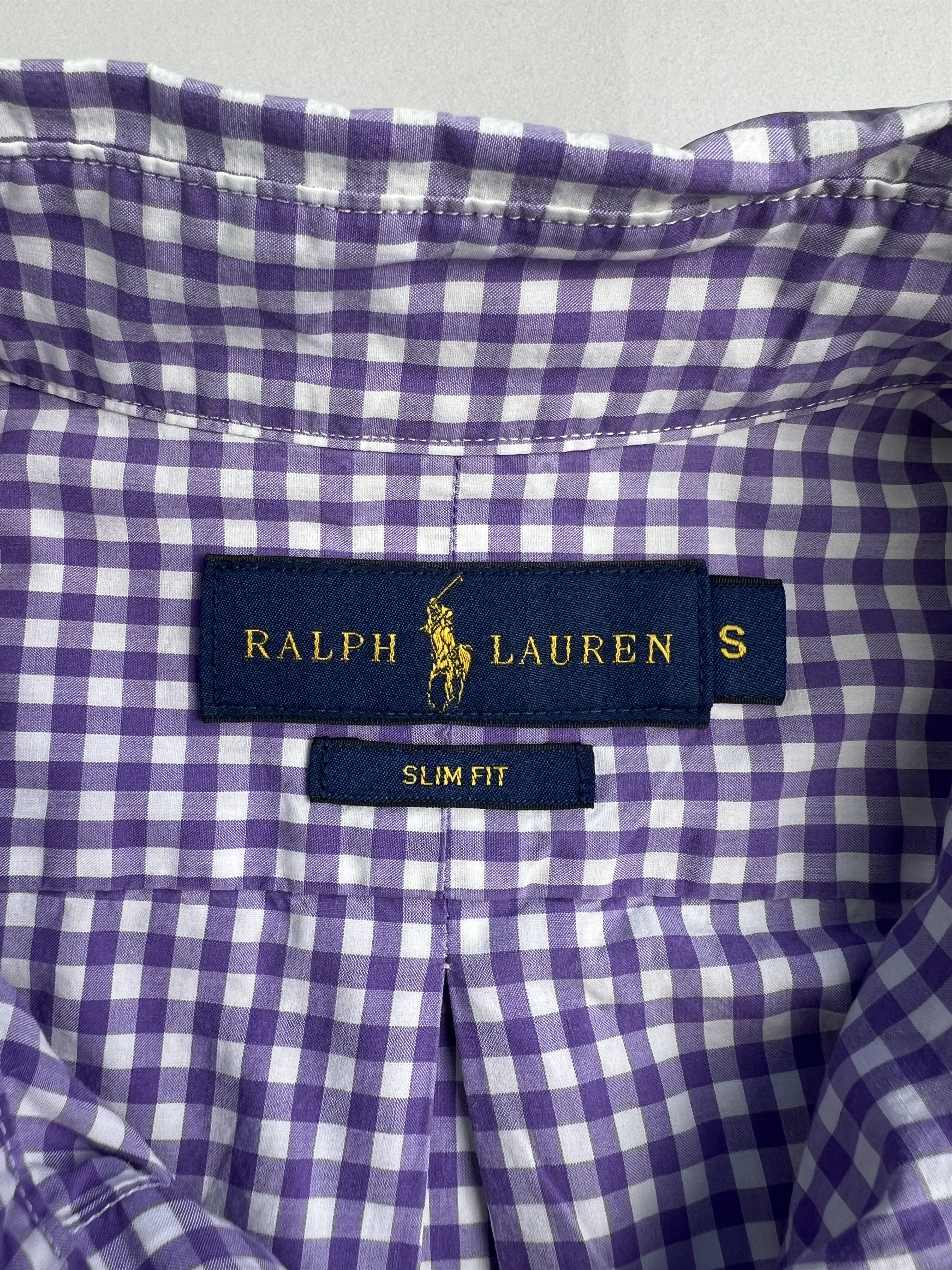 Ralph Lauren Ralph Lauren Cotton Checked Shirt White Pink Small Size US S / EU 44-46 / 1 - 3 Thumbnail