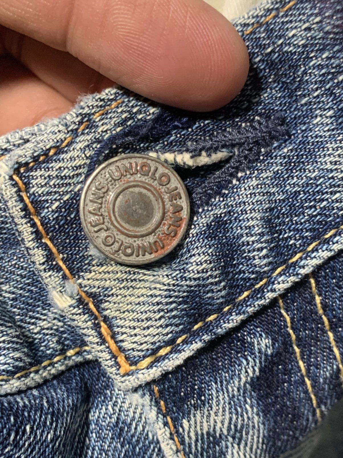 Uniqlo Uniqlo S-002 Distress Relaxed Cut Jeans Size US 29 - 6 Thumbnail