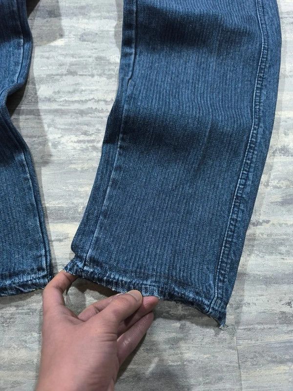 Edwin Edwin "Broken Slim" Made in japan Jeans Very Rare 80s 90s Size US 31 - 9 Thumbnail