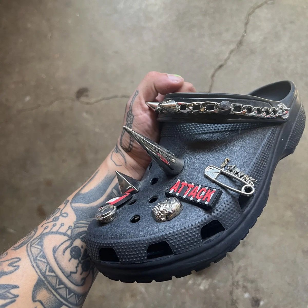 Barneys New York RARE FW19 Barney’s NY X Crocs Size US 10 / EU 43 - 3 Thumbnail
