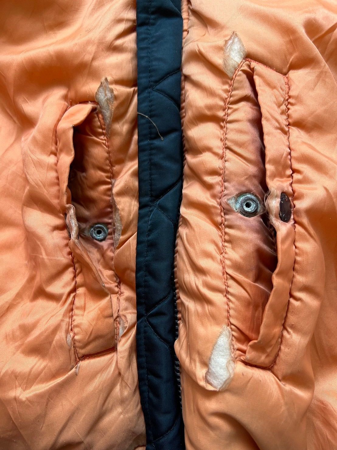 Schott Vintage Schott Flight Bomber Distressed Jacket Size US XL / EU 56 / 4 - 22 Thumbnail
