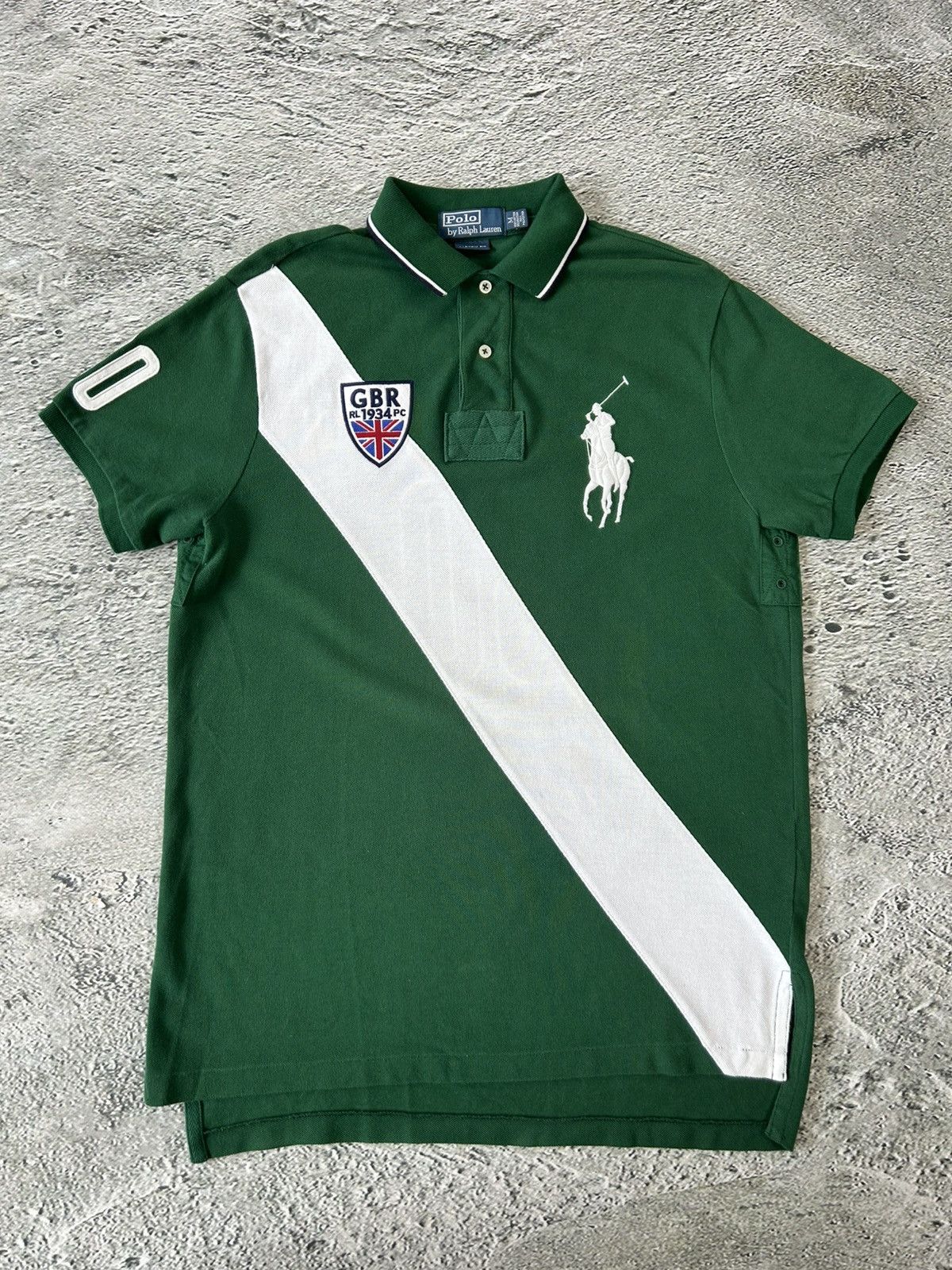 Ralph Lauren Chief Keef Polo Ralph Lauren Great Britain vintage green Size US L / EU 52-54 / 3 - 1 Thumbnail