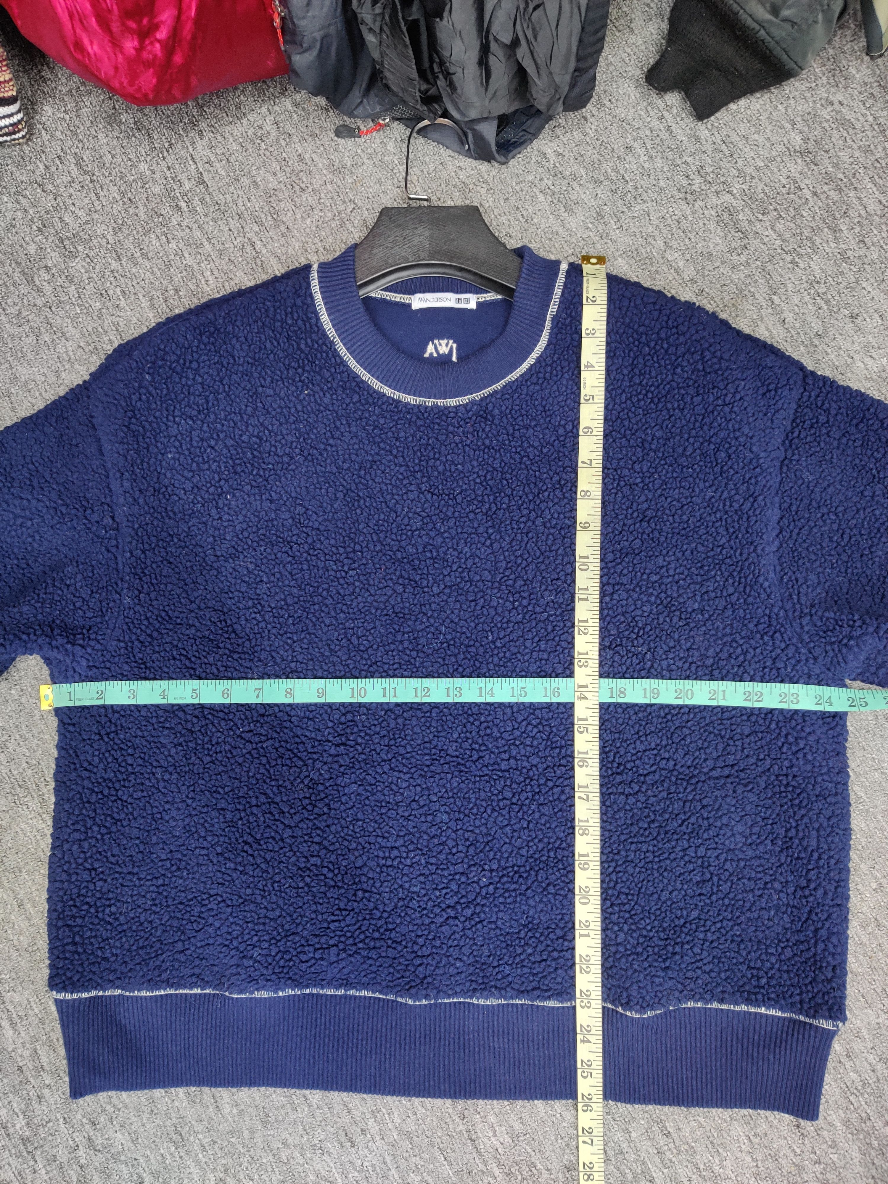 JW Anderson J.W Anderson Fleece Sherpa Crewneck Sweatshirt Size US L / EU 52-54 / 3 - 12 Thumbnail
