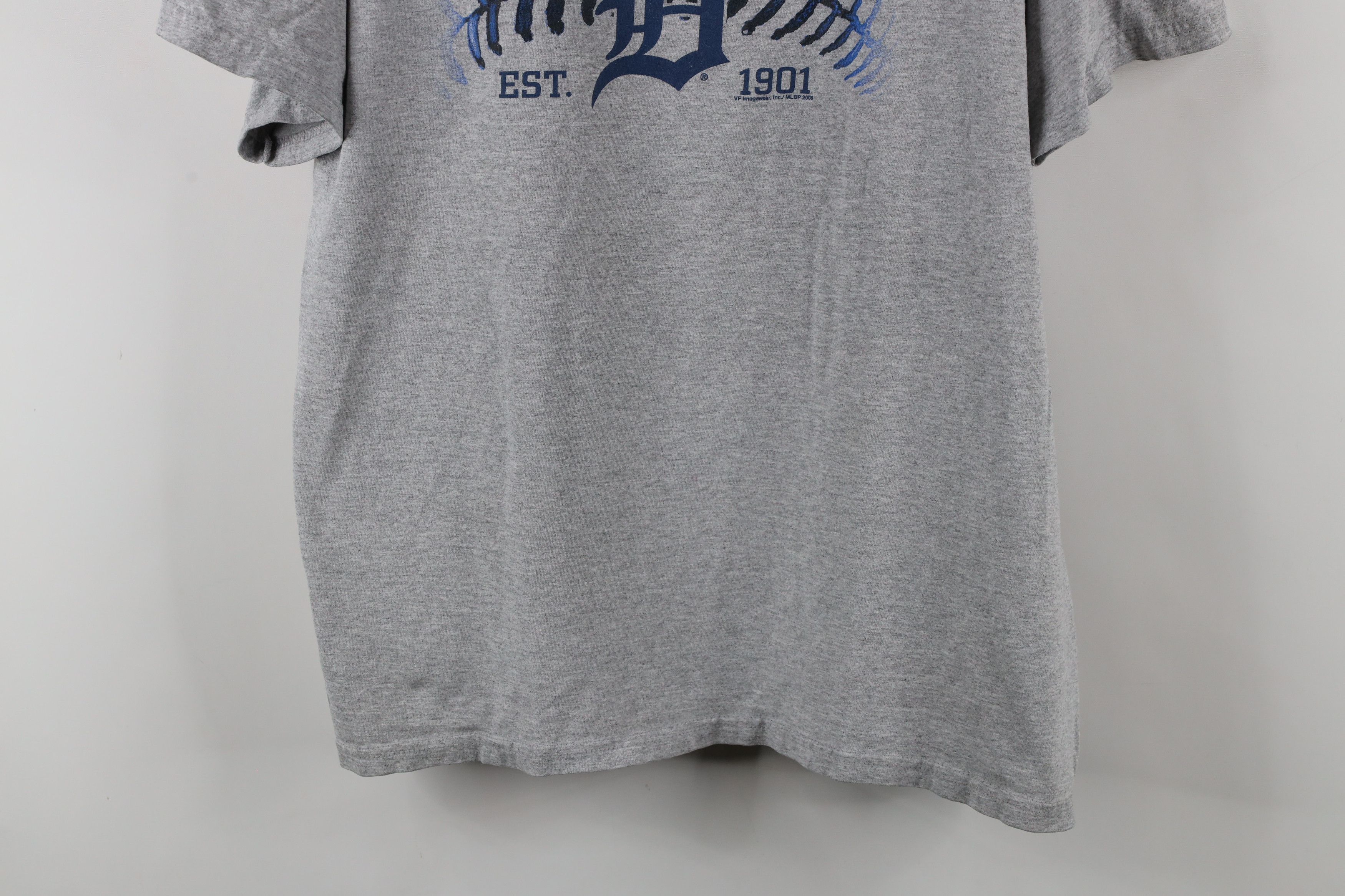 Majestic × Vintage Vintage Y2K Majestic Spell Detroit Tiger Baseball T-Shirt Size US L / EU 52-54 / 3 - 3 Thumbnail