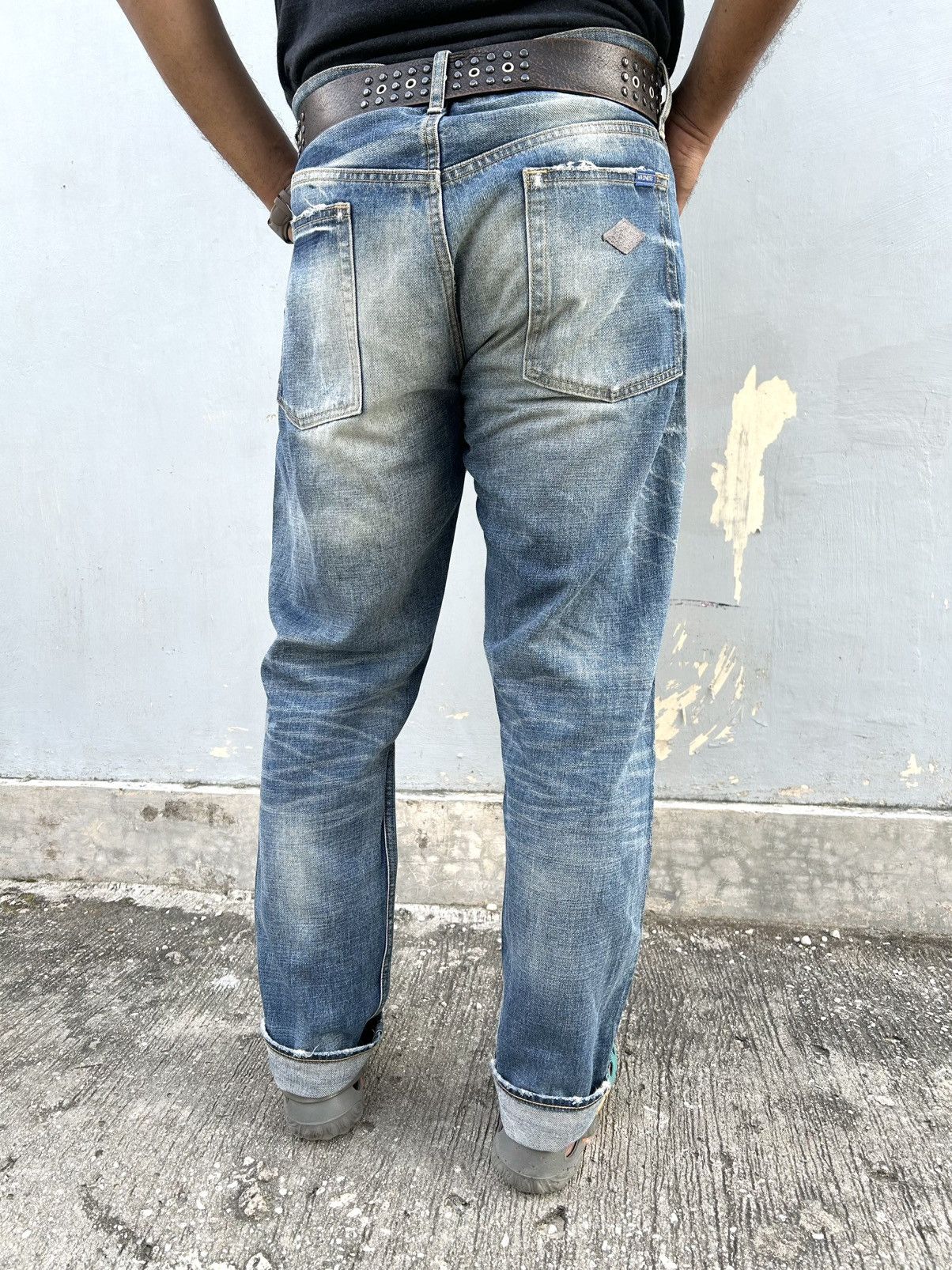 Madness MADNESS 24AW JAPAN Washed Distressed Denim Pants Size US 38 / EU 54 - 23 Thumbnail