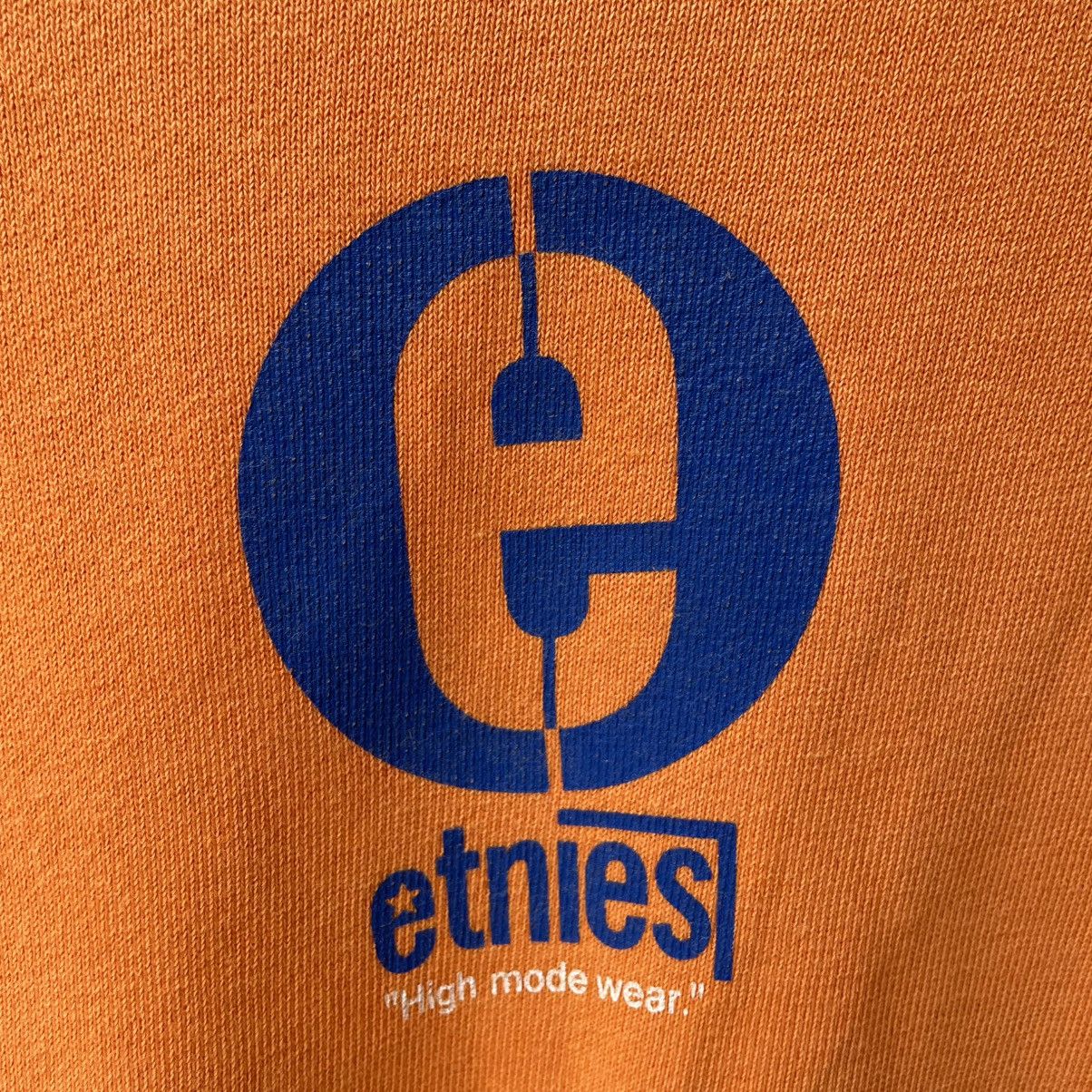 Etnies 🔥Vintage 90s Etnies Skateboard Center Logo Sweatshirts Size US M / EU 48-50 / 2 - 6 Thumbnail