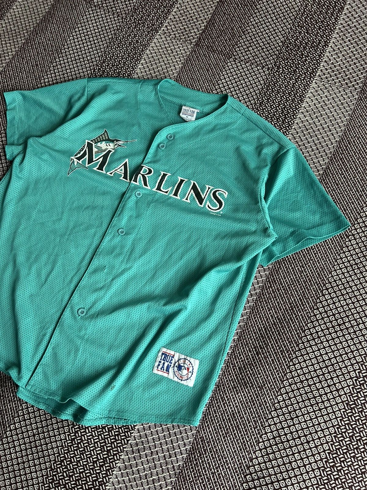 Majestic Vintage Florida Marlins Livan Hernandez Jersey #61 Size XL Size US XL / EU 56 / 4 - 2 Thumbnail