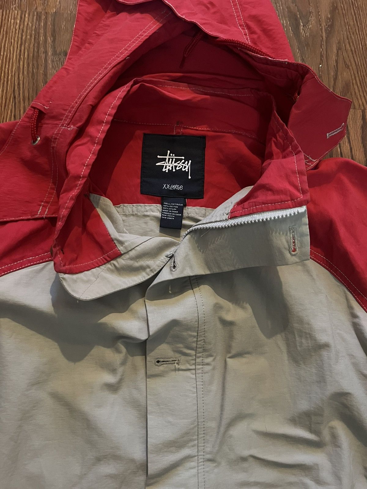 Stussy Stussy Windbreaker Jacket Size US XXL / EU 58 / 5 - 2 Thumbnail