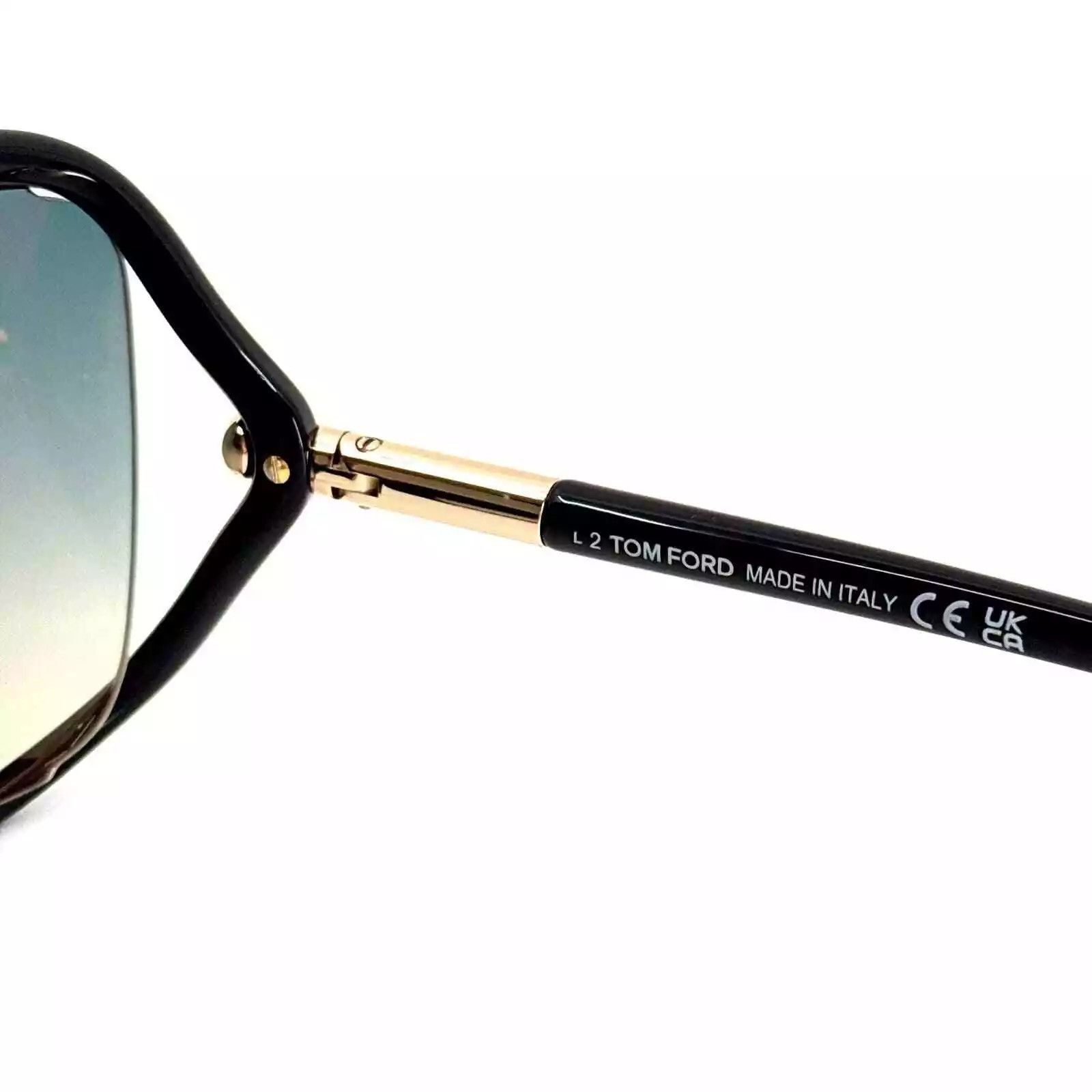 Tom Ford NEW Tom Ford SOLANGE-02 FT1089-01P Sunglasses(FT1089-01P-60) Size ONE SIZE - 9 Thumbnail