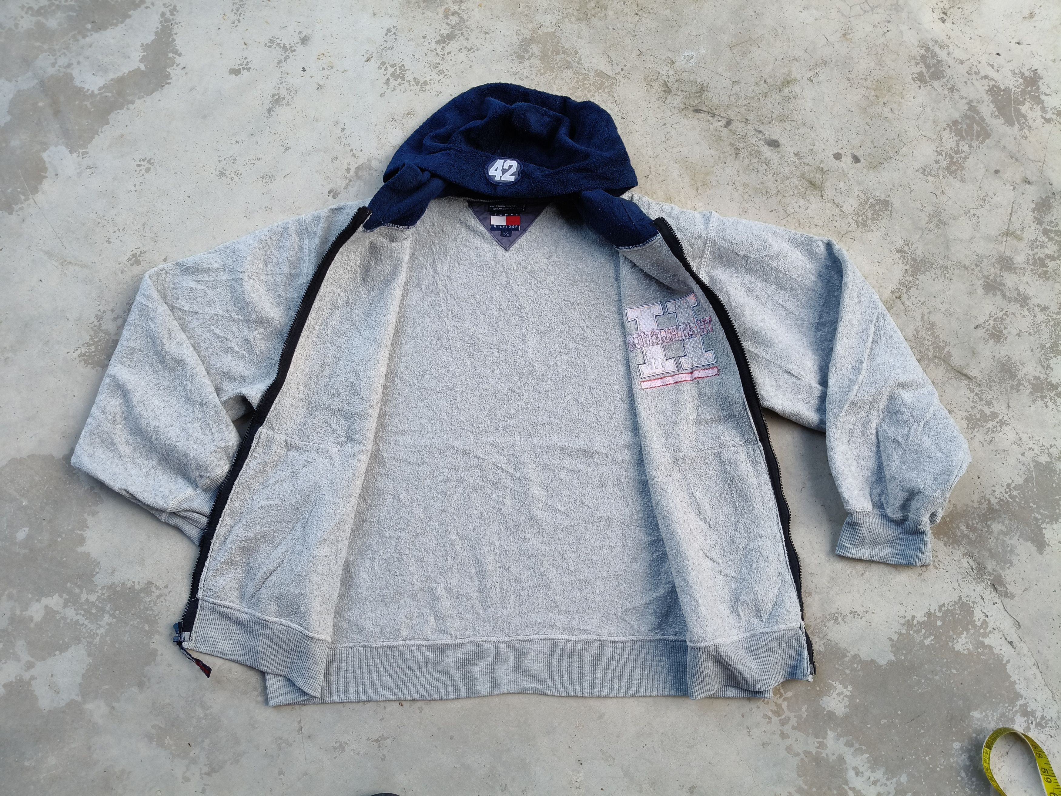 Tommy Hilfiger Tommy Hilfiger Fleece Zipper Hoodie Size US L / EU 52-54 / 3 - 7 Thumbnail