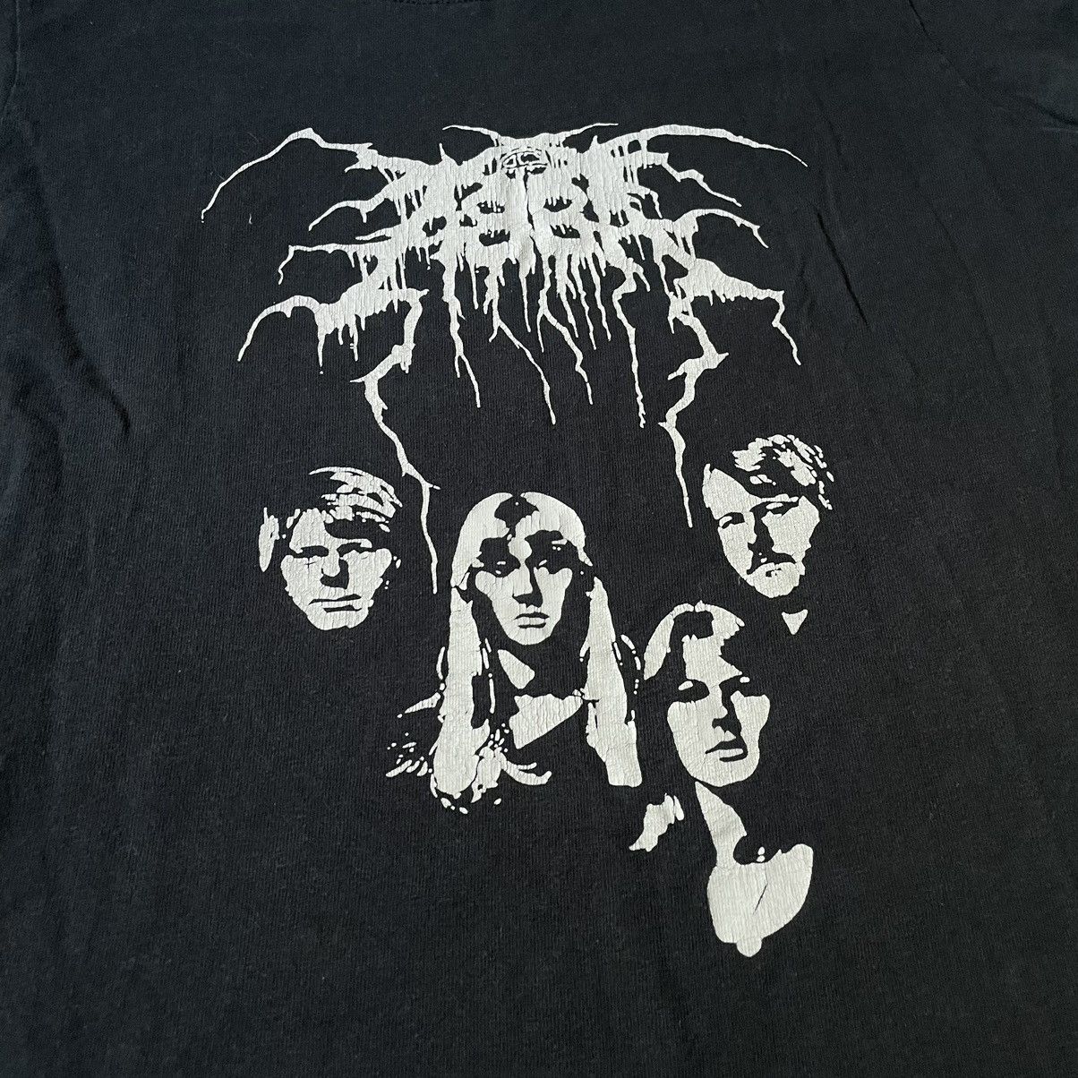Vintage Vintage Y2K Darkwave Graphic Tee Punk Goth Horror Aesthetic Size US S / EU 44-46 / 1 - 6 Thumbnail