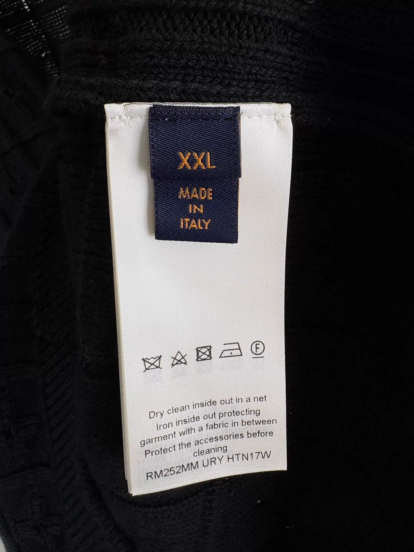 Louis Vuitton LOUIS VUITTON LV25 New Double-Breasted Cardigan Size US XXL / EU 58 / 5 - 5 Thumbnail