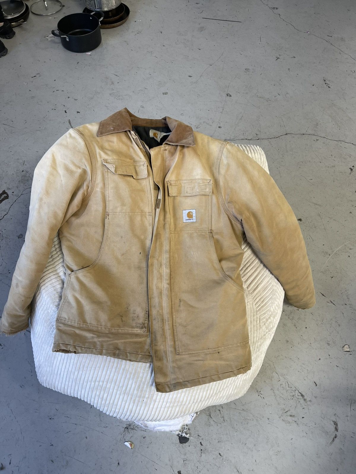Carhartt Carhartt VTG Detroit jacket Size US L / EU 52-54 / 3 - 1 Thumbnail